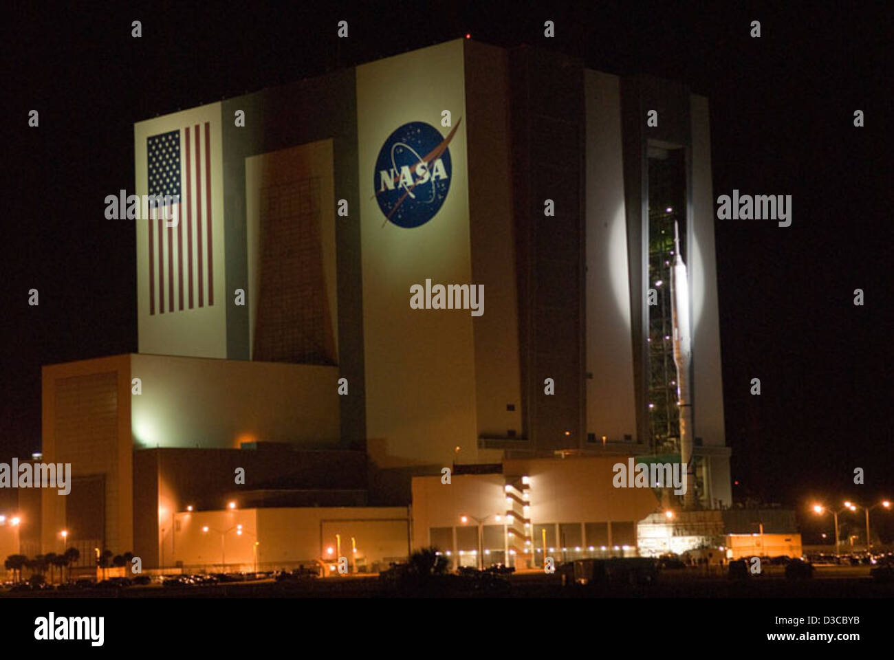 The Ares I-X rocket, a key test vehicle for NASA's Constellation ...