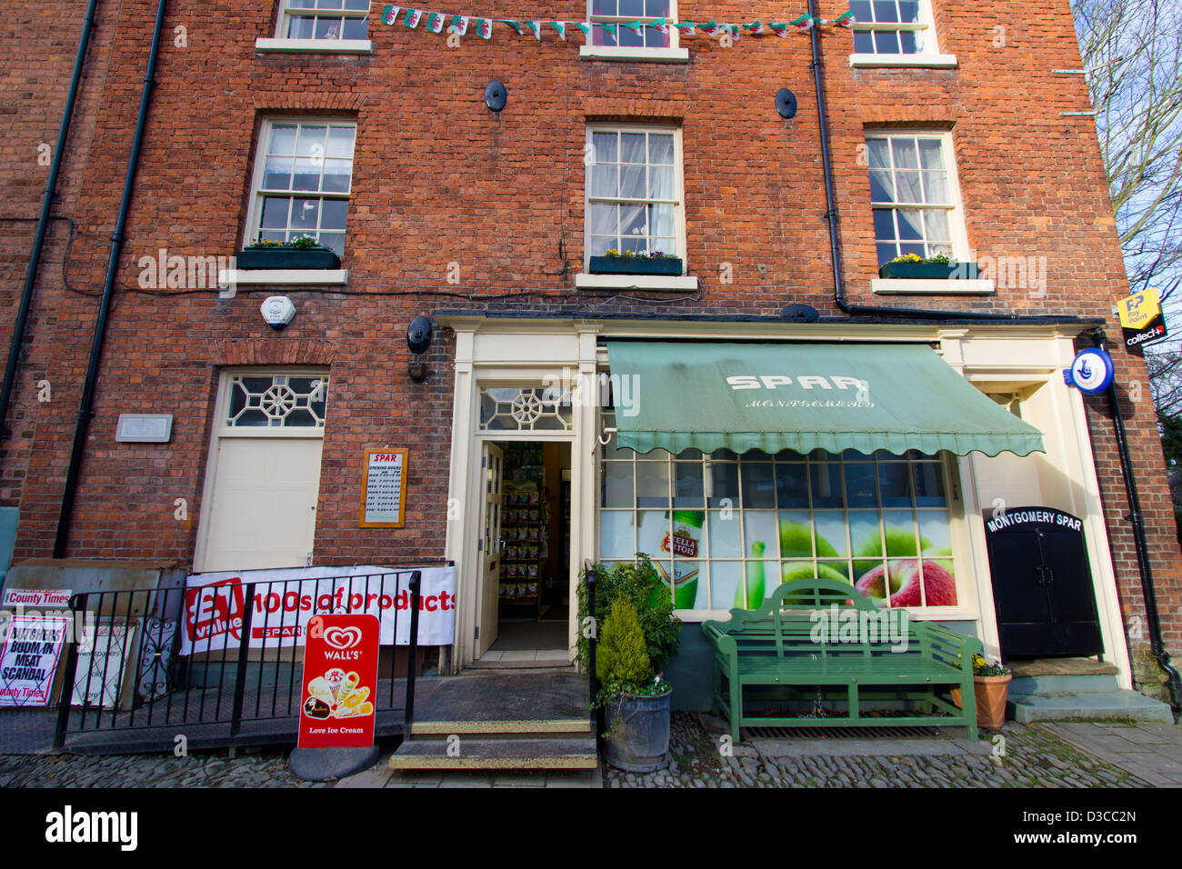 Spar shop, Montgomery Stock Photo - Alamy Spar shop, Montgomery Stock Photo - Alamy