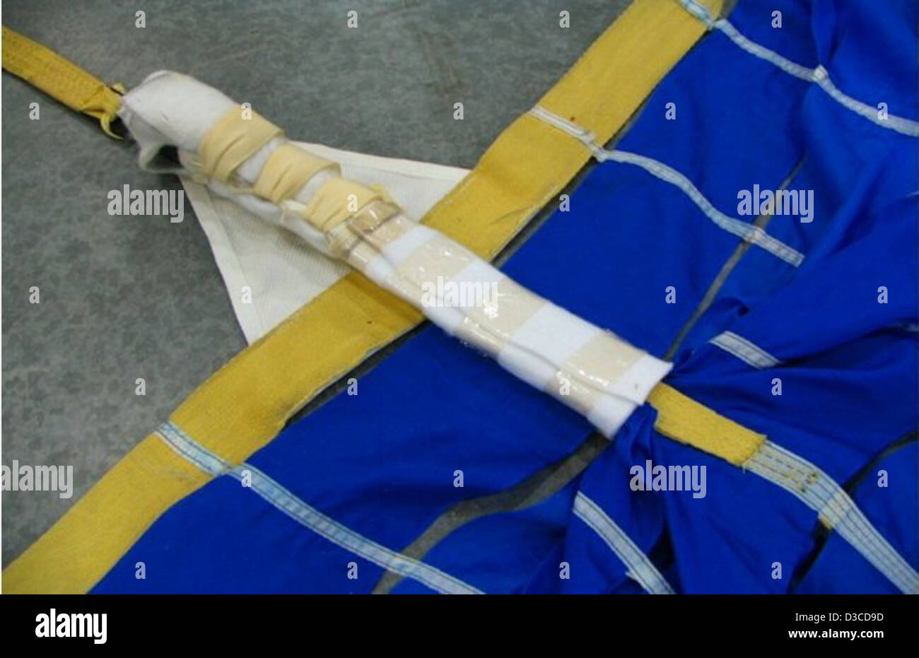 Ares I-X Parachute Failure (NASA, Ares, 4/5/10) Stock Photo