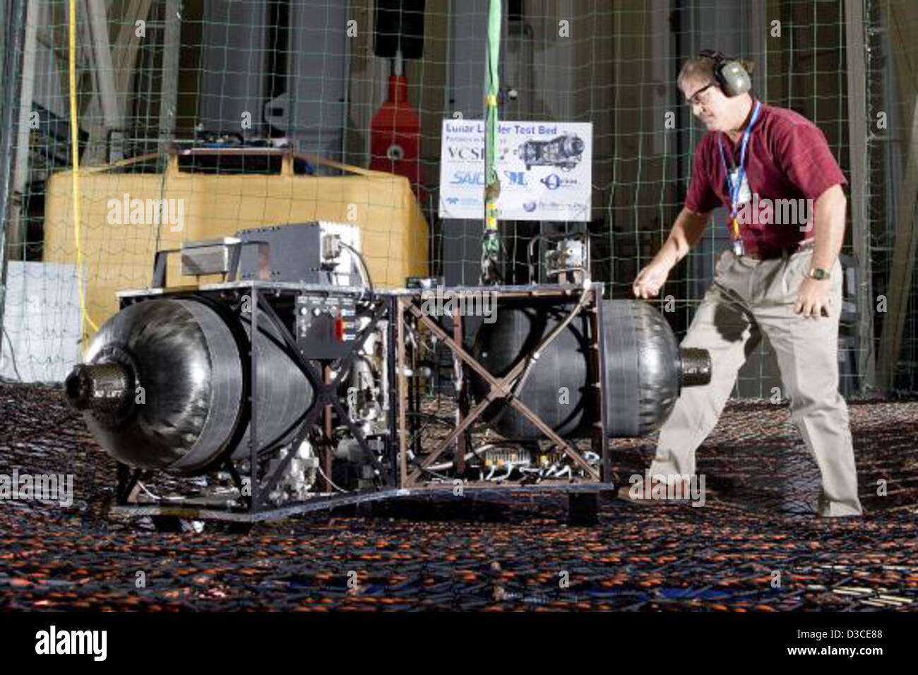Robotic Lunar Lander (NASA, Marshall Center) Stock Photo