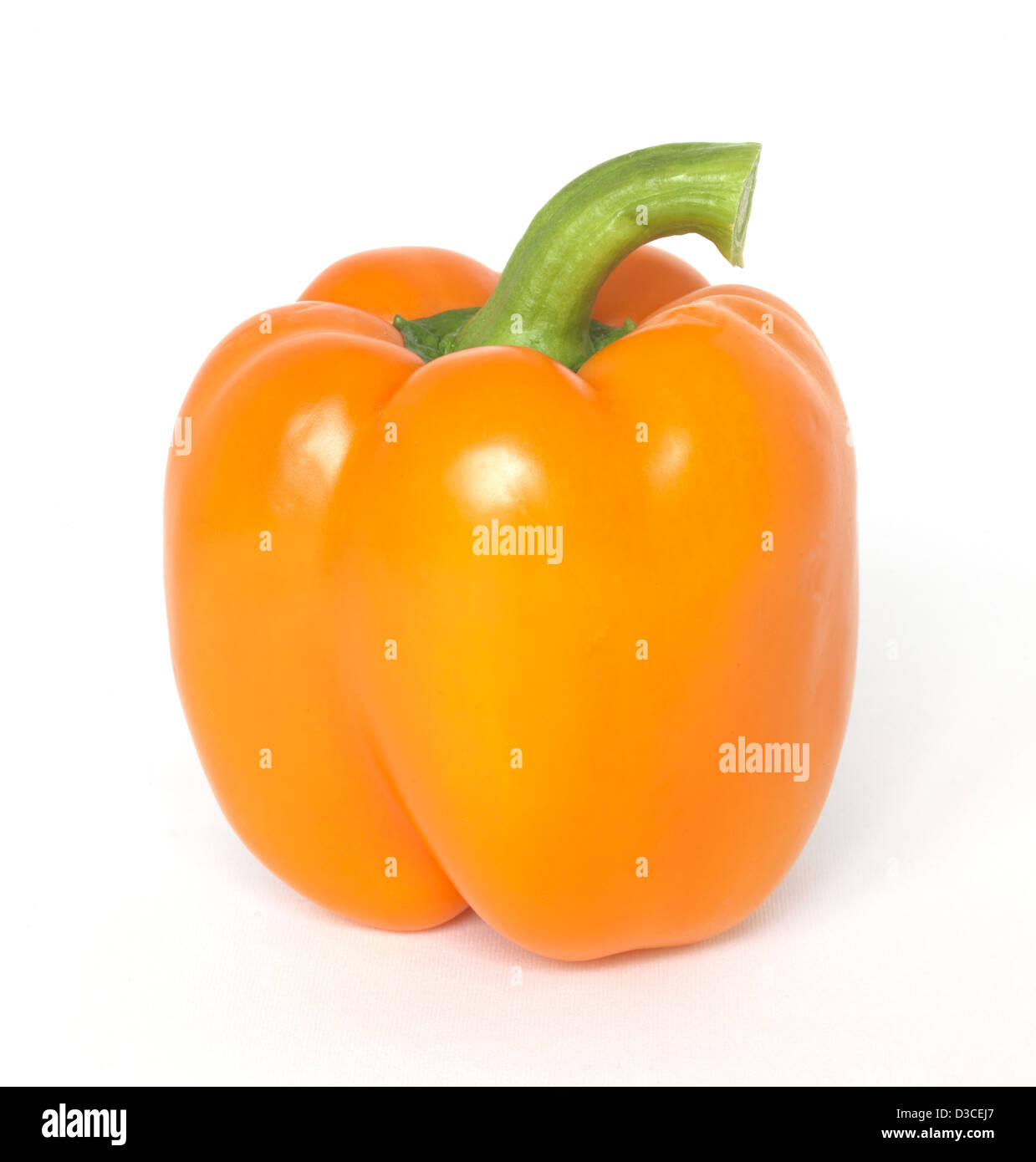 Peppers, Orange Pepper Stock Photo