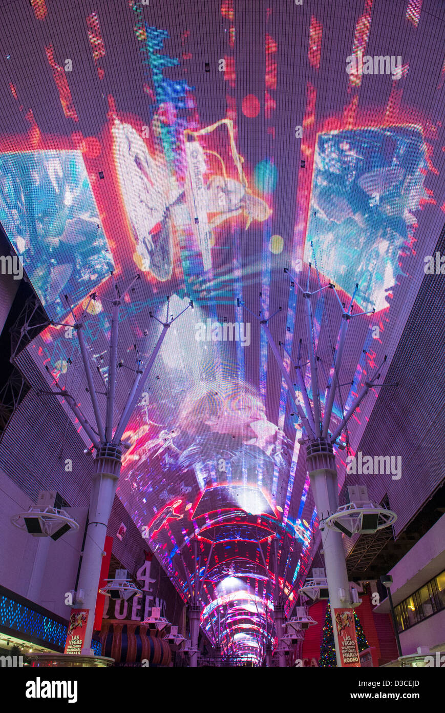 The Fremont Street Experience a pedestrian mall and attraction in