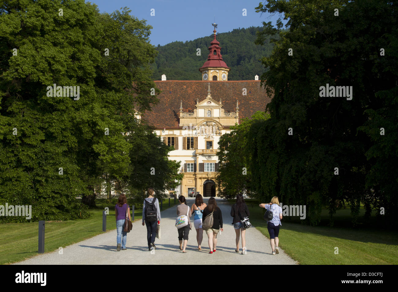 Austria, Styria, Graz, Eggenberg Castle Stock Photo