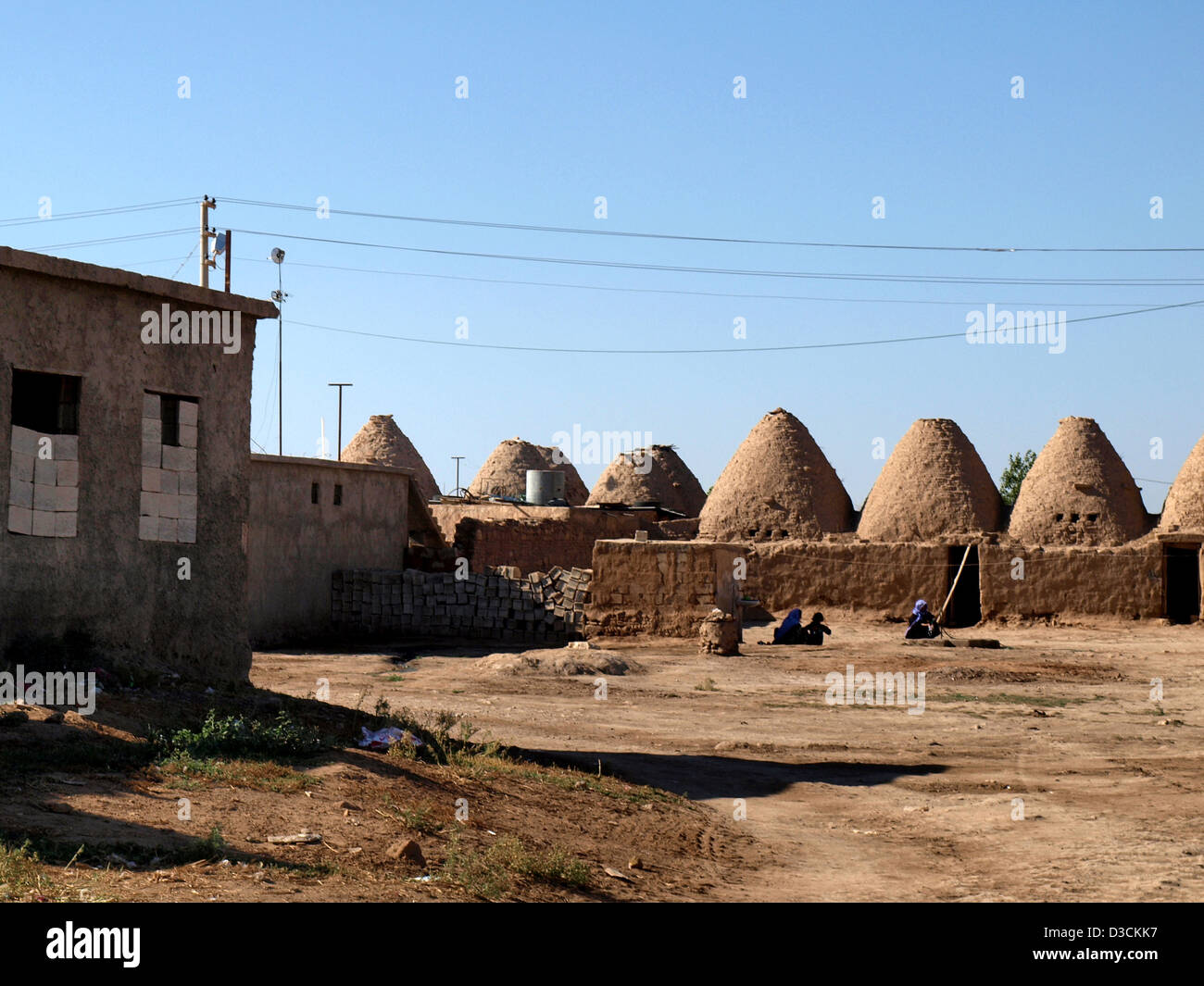 Harran, Turkey. Once a major ancient city in Upper Mesopotamia. Near ...