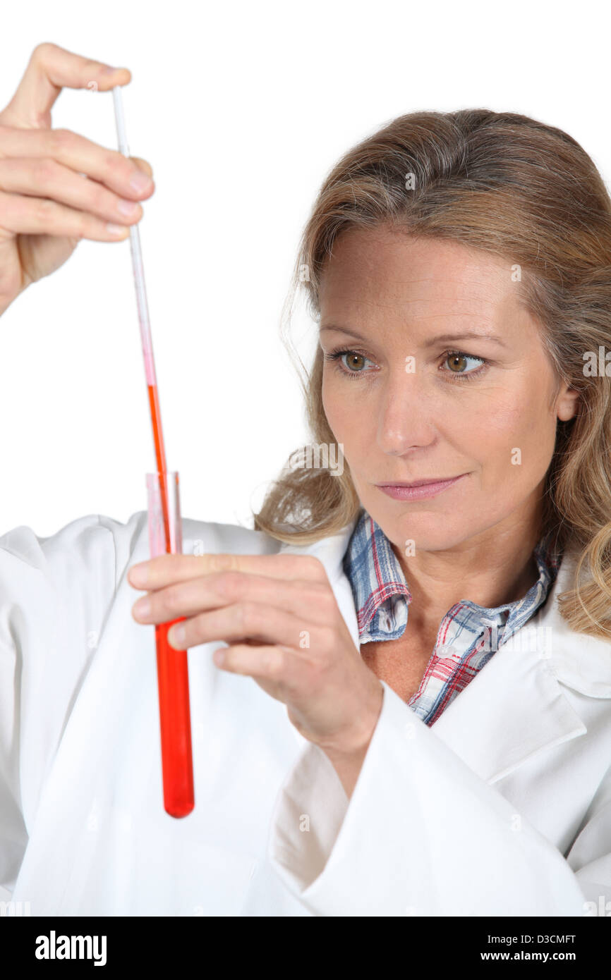 Clever doctor test tube hi res stock photography and images Alamy Clever doctor test tube hi res stock photography and images Alamy