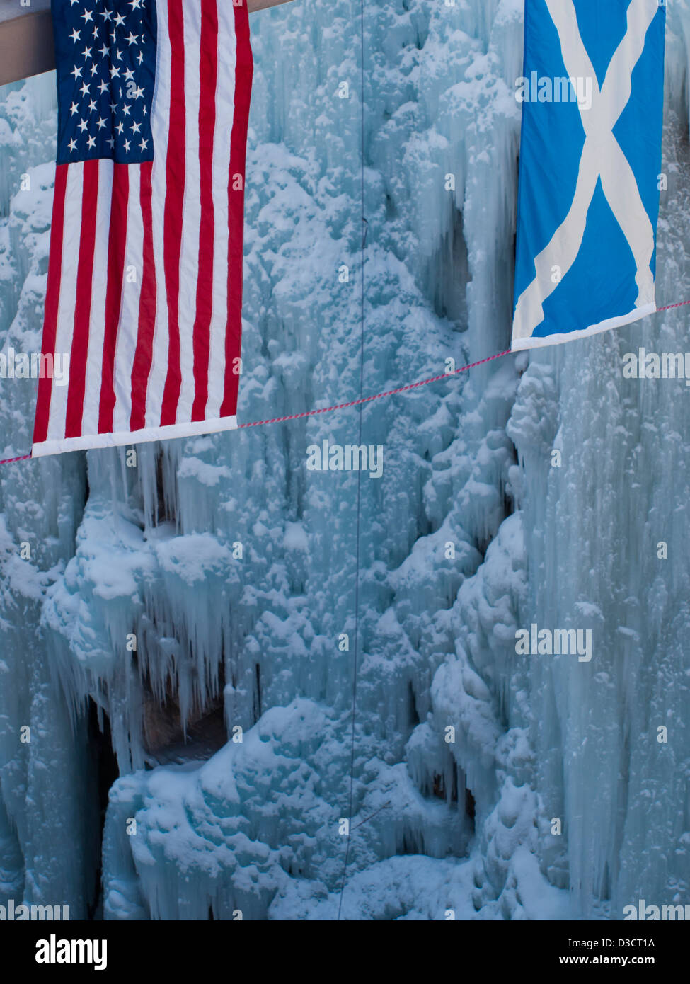 Annual Ice Festival in Ouray, Colorado Stock Photo Alamy