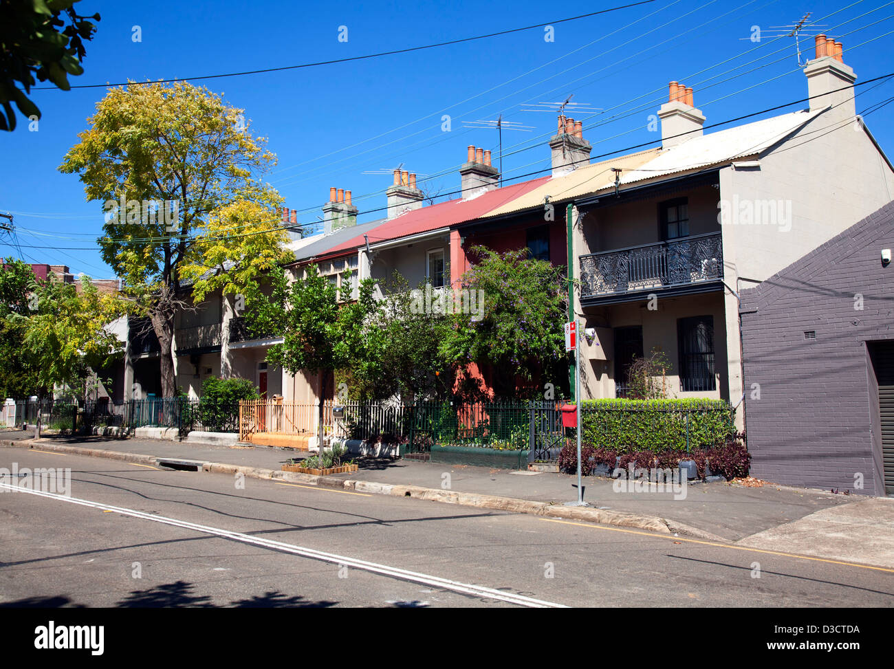 Lowdensity public housing Terrace Houses on Bridge Street Glebe