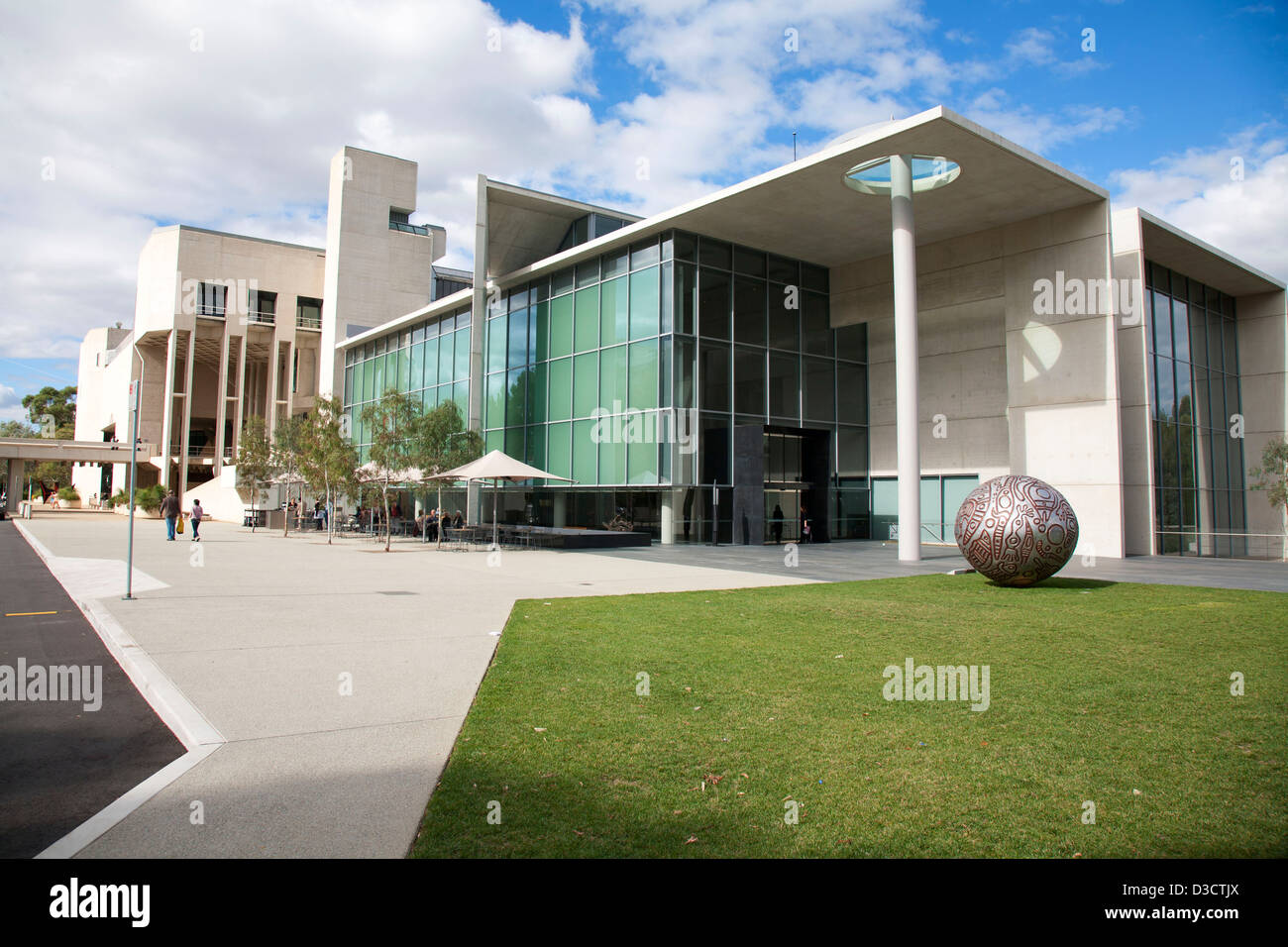 National Gallery of Australia Parkes Place Canberra Stock Photo