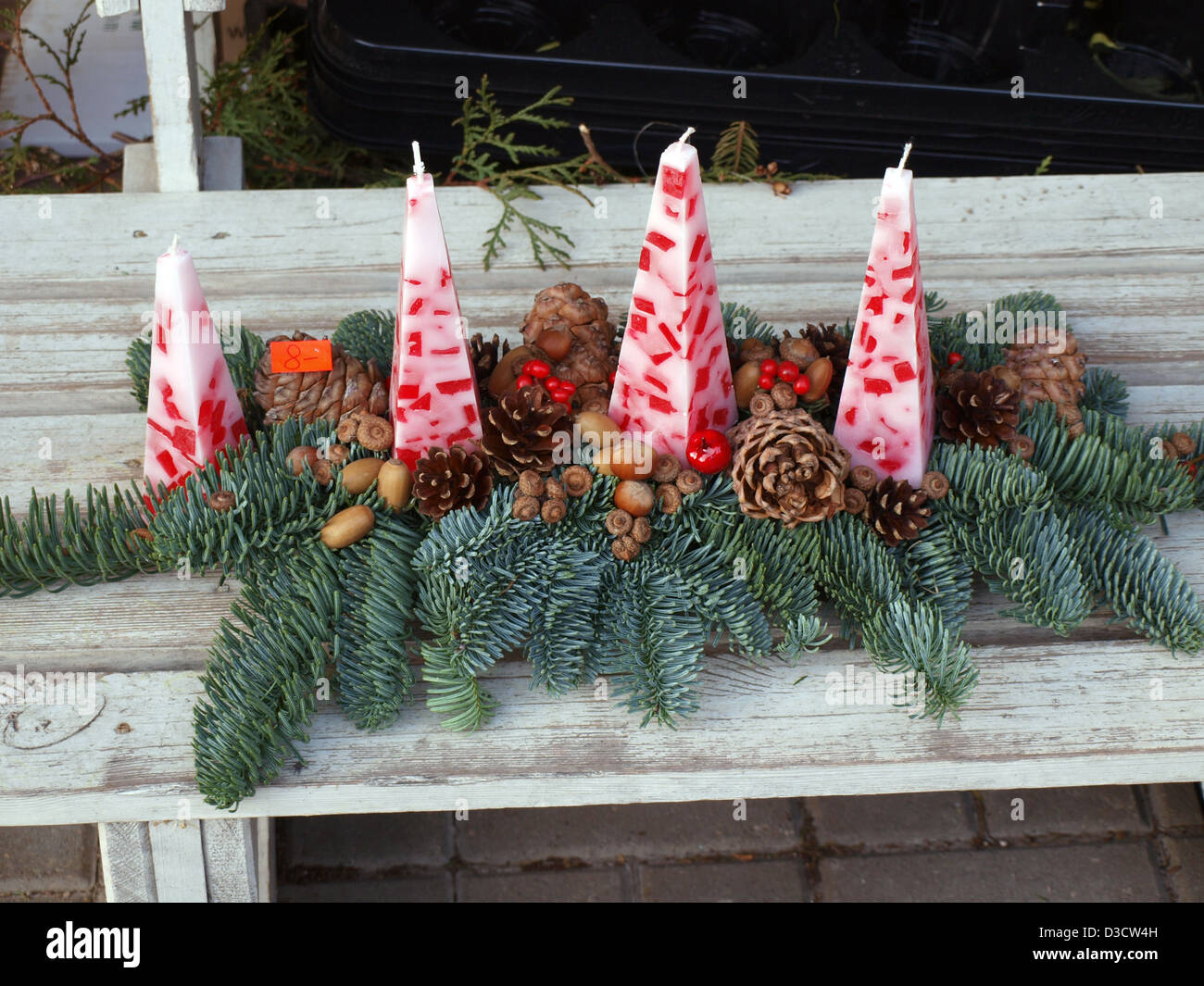 Advent Wreath Candles High Resolution Stock Photography And Images Alamy