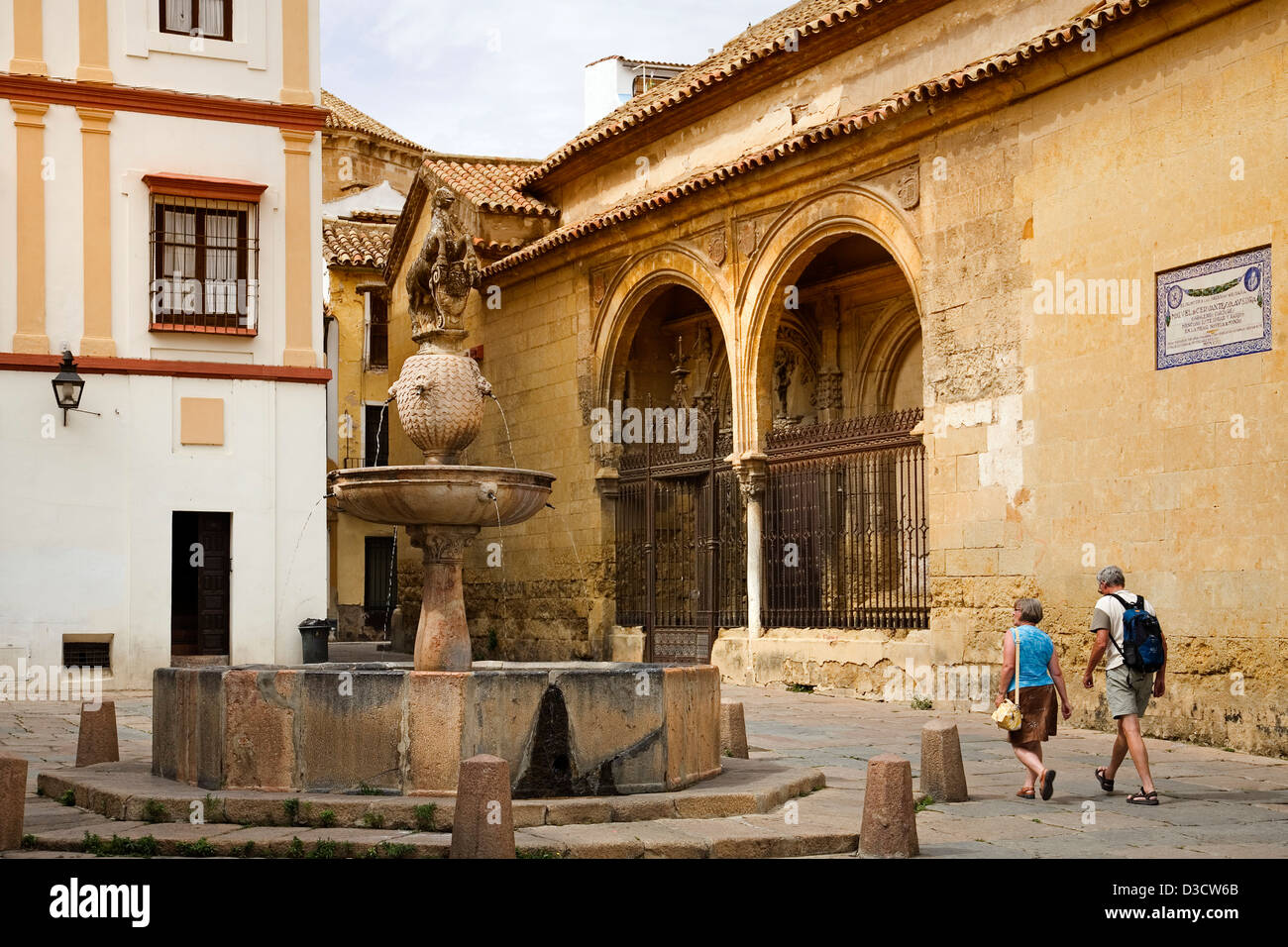 Plaza del Potro and Museum of Fine Arts Cordoba Andalusia Spain Stock Photo