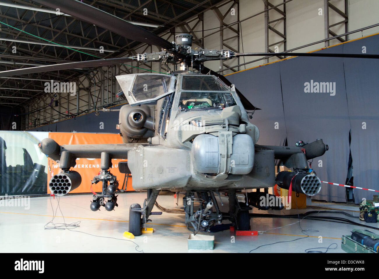 AH-64 Apache attack helicopter Stock Photo - Alamy