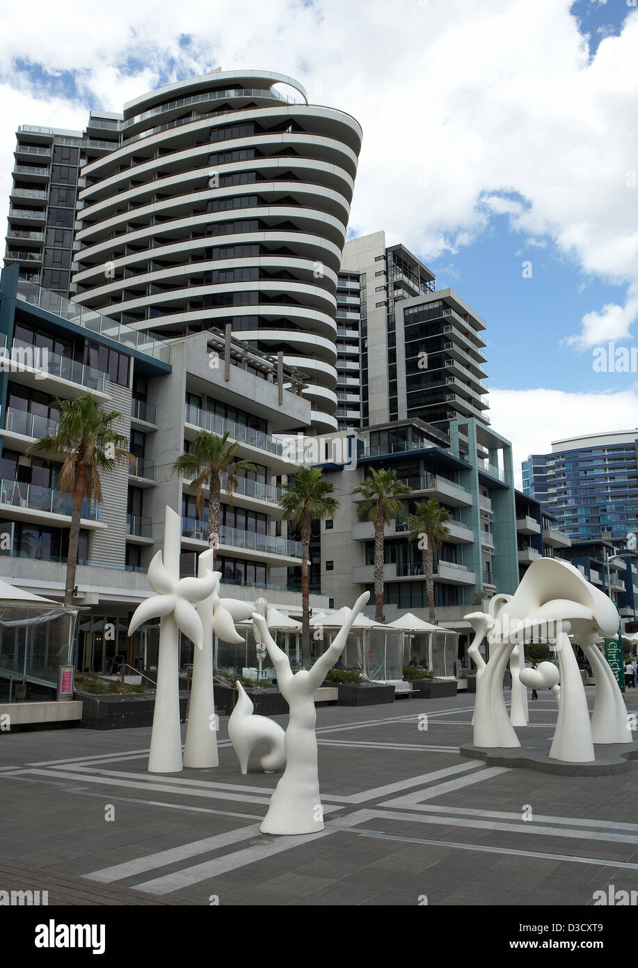 Melbourne, Australia, Waterfront City in the Docklands Stock Photo Alamy