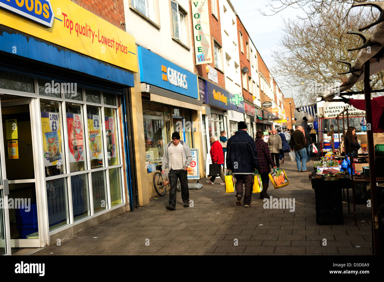 Clifton,Nottingham.Was once The Largest Council Estate In Europe Stock