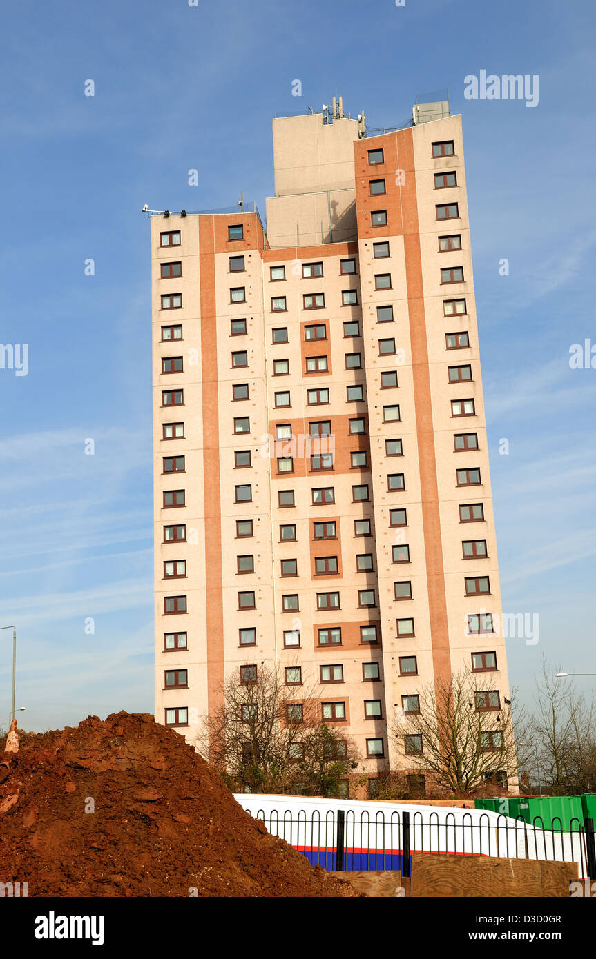 Clifton,Nottingham.Was once The Largest Council Estate In Europe .Tower