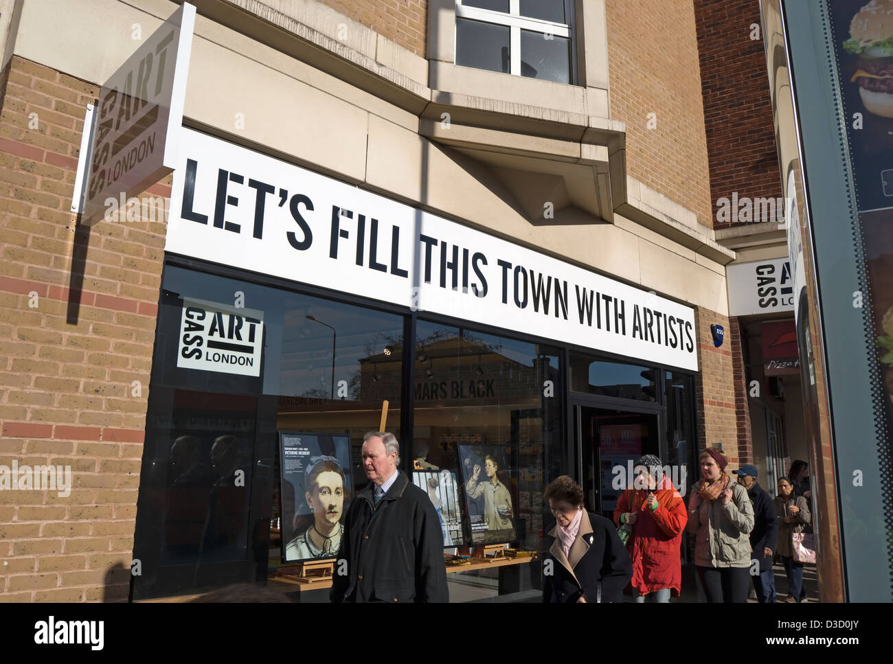 branch of the art supplies shop let's fill this town with artists