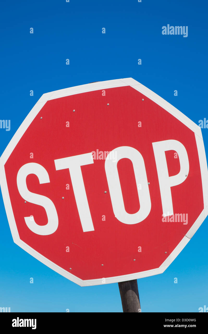Distorted Stop Sign Texture Stop sign distorted hi-res stock photography and images - Alamy