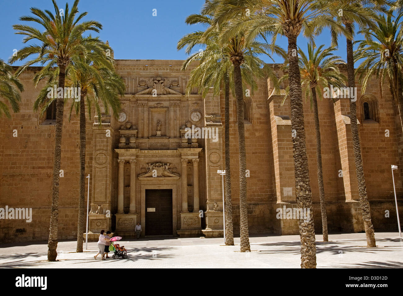 Encarnación Cathedral Almeria Andalusia Spain Stock Photo