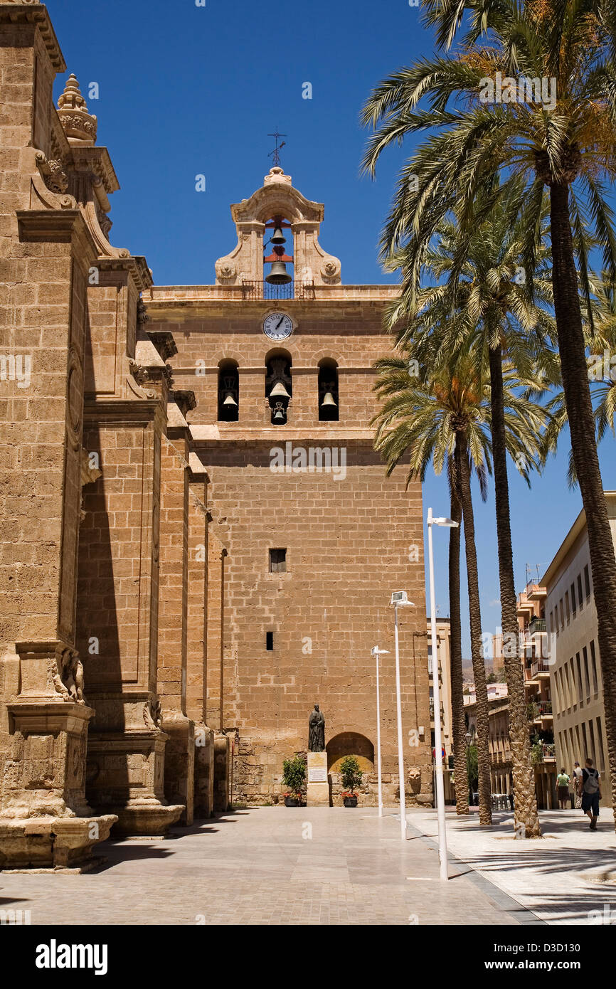 Encarnación Cathedral Almeria Andalusia Spain Stock Photo