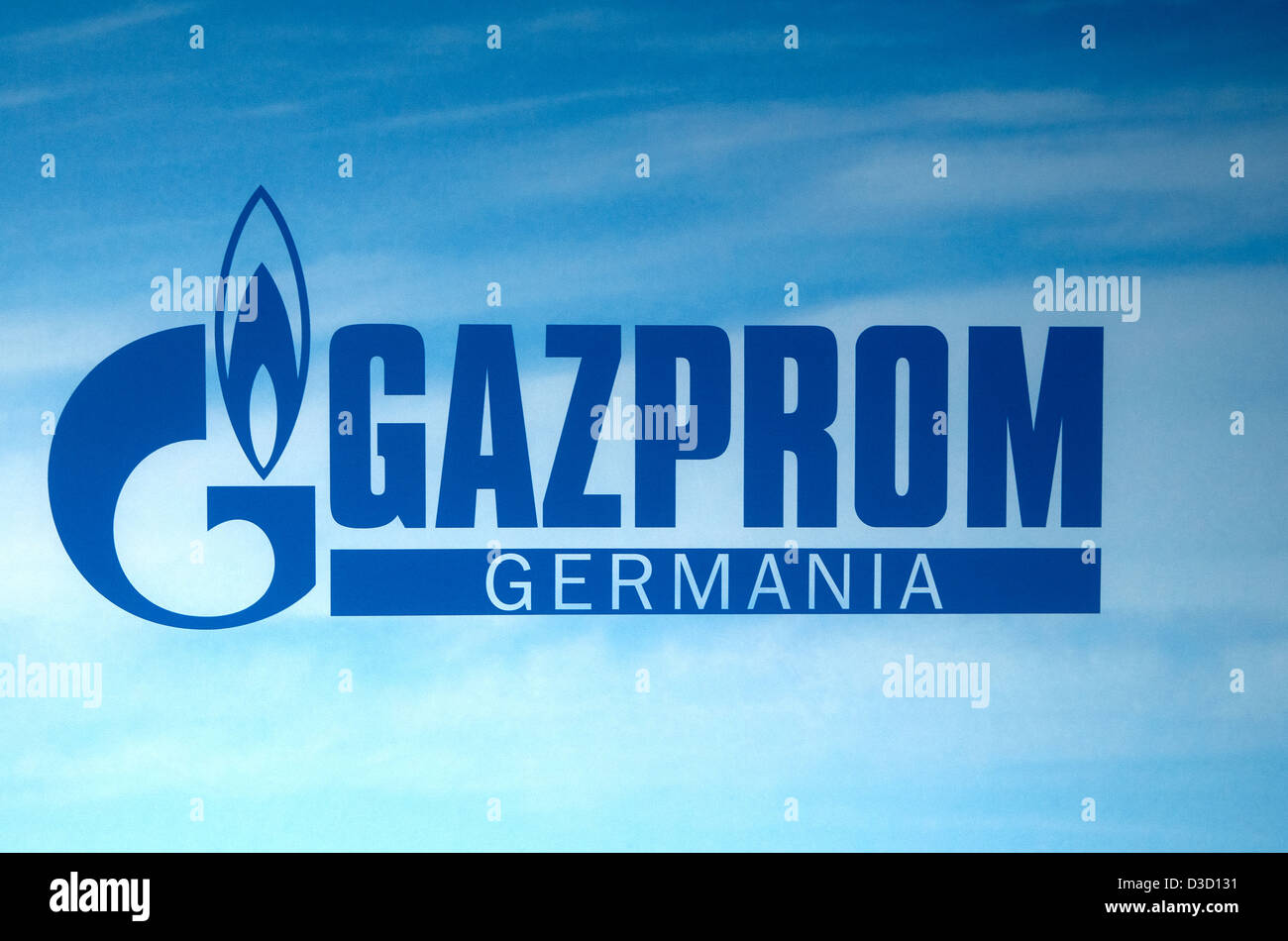 Gazprom logo hi-res stock photography and images - Alamy