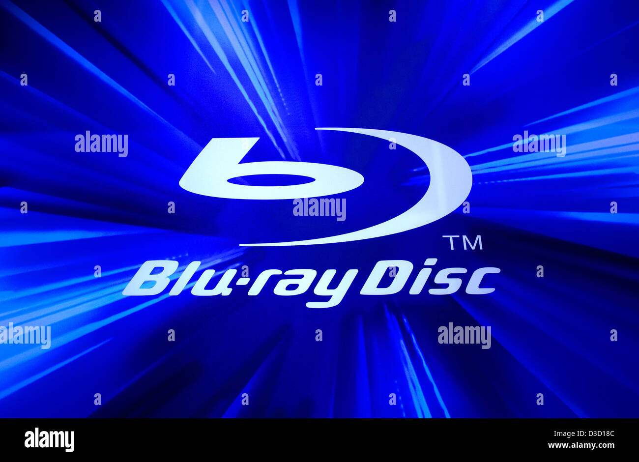 Berlin, Germany, the logo for the Blu-ray Disc Stock Photo - Alamy