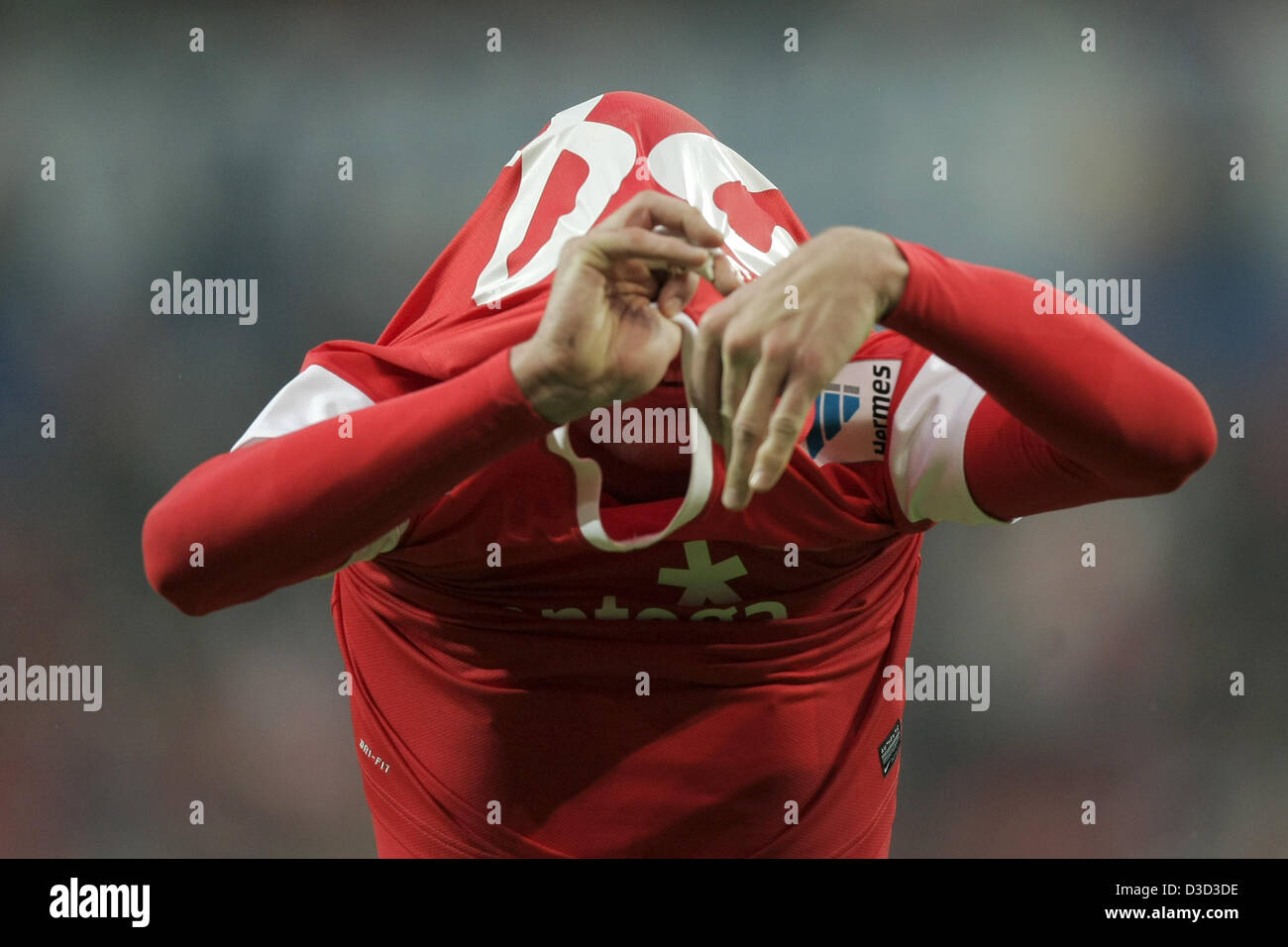 Soccer Shirt Over Head High Resolution Stock Photography and Images Alamy