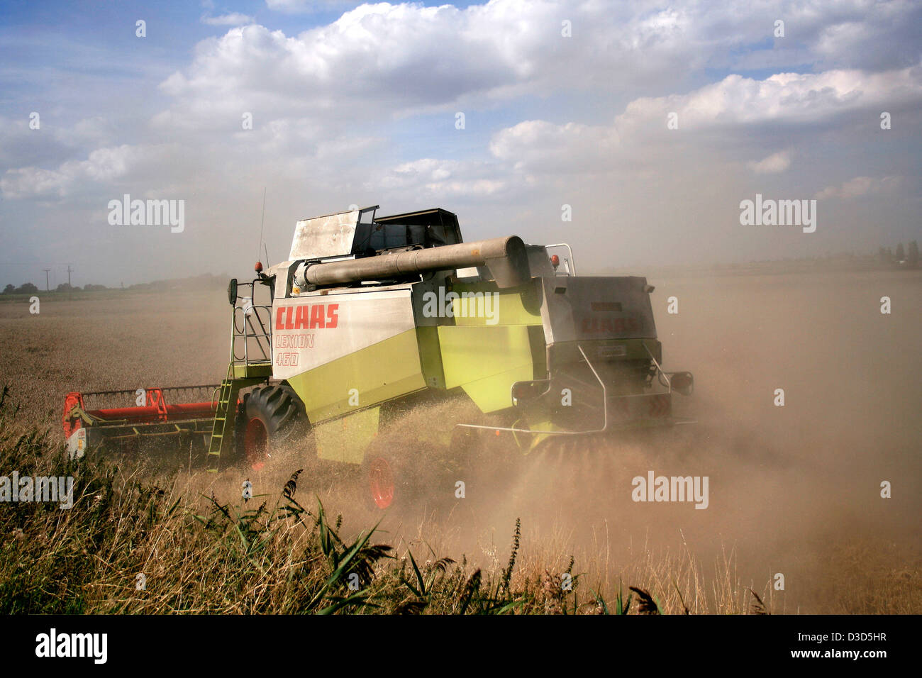 Combine harvester isolated hires stock photography and images Alamy