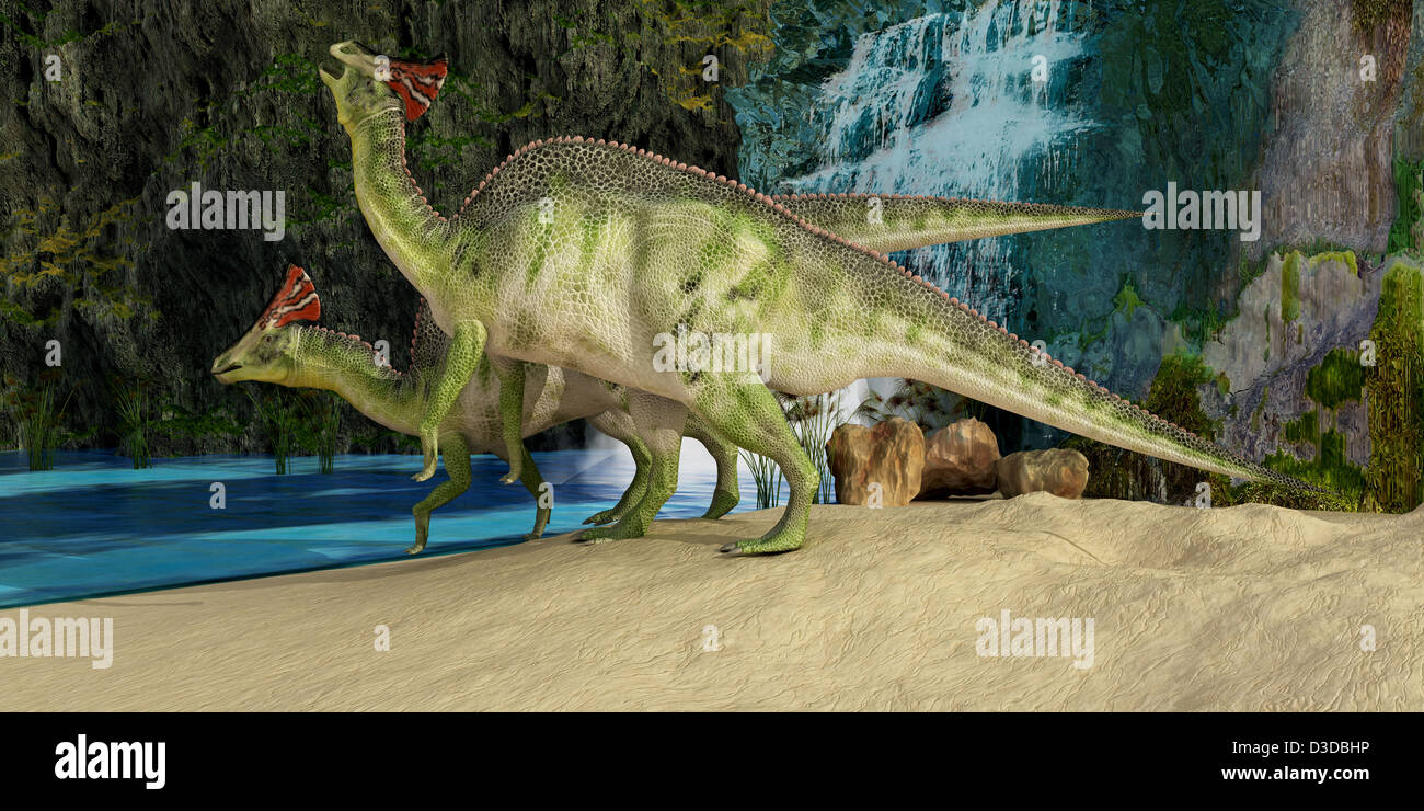 dinosaur with a duck bill