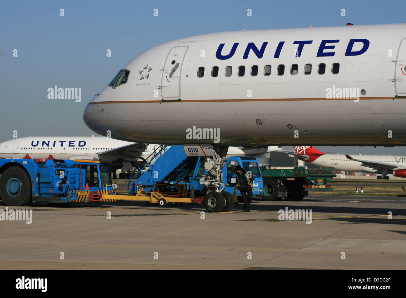 UNITED AIRLINES USA Stock Photo