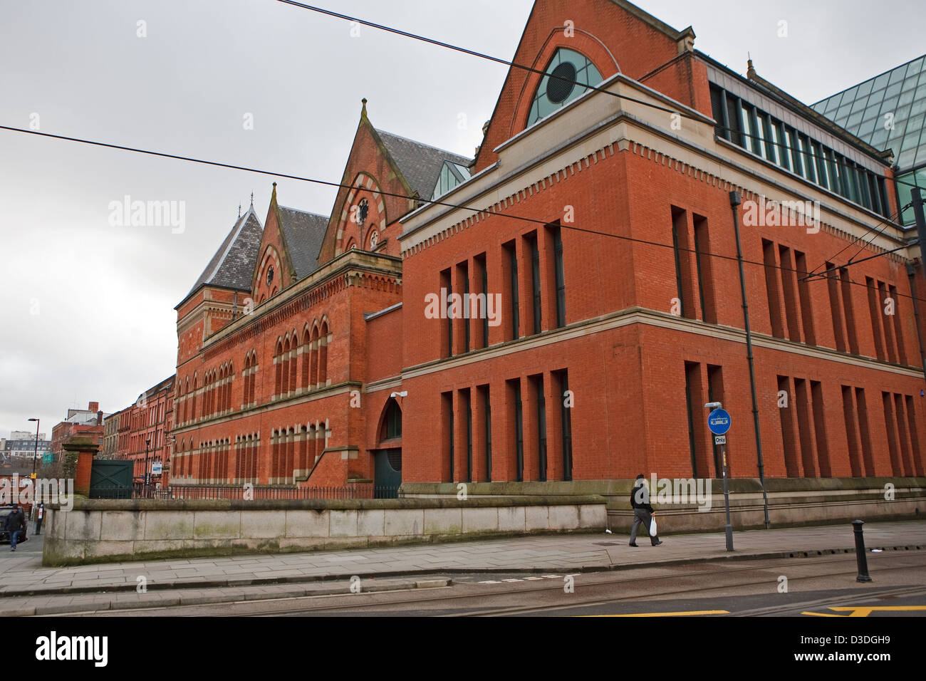 The crown court of Manchester England Stock Photo - Alamy