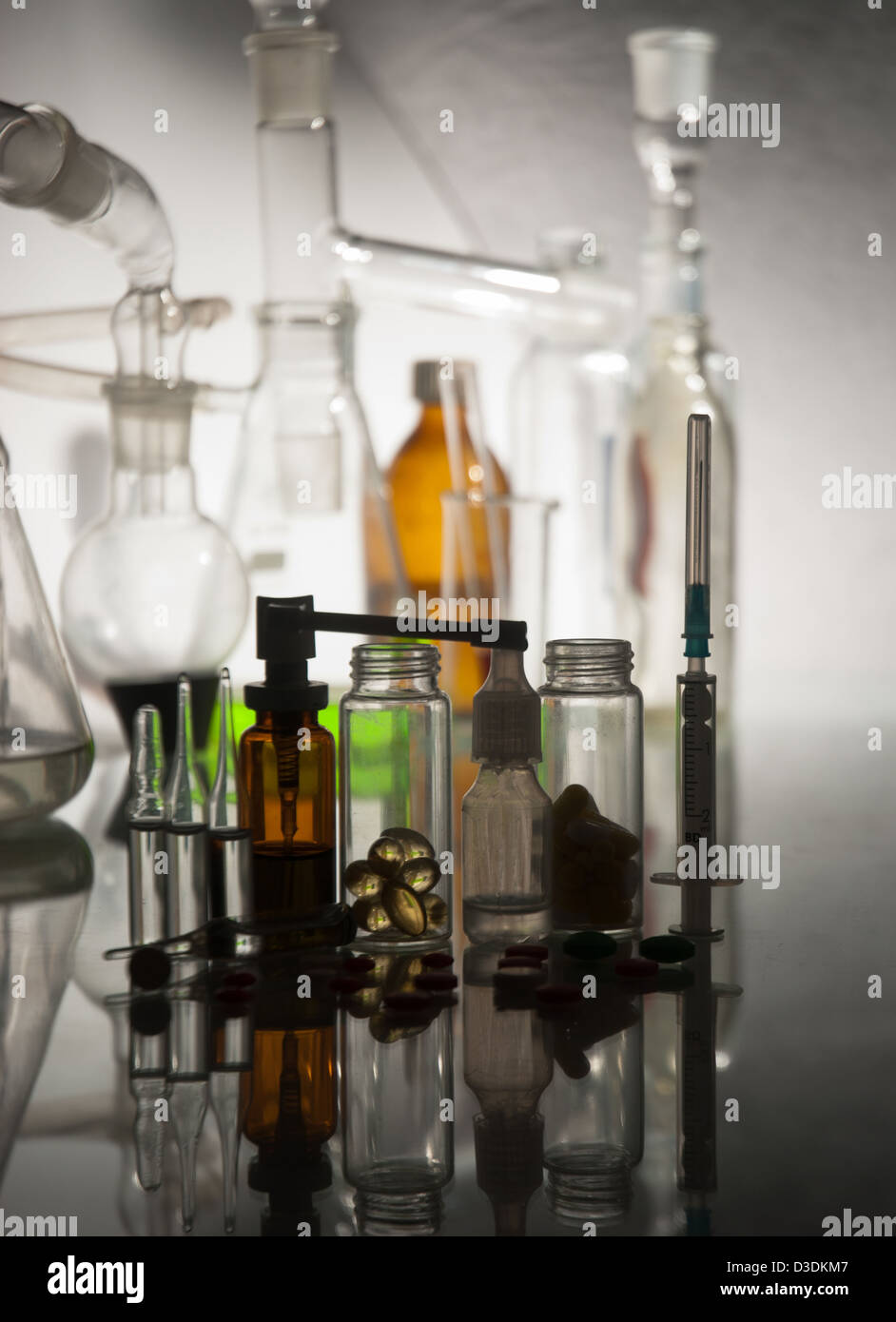 Different medical ampoules,bottles isolated on white Stock Photo Alamy