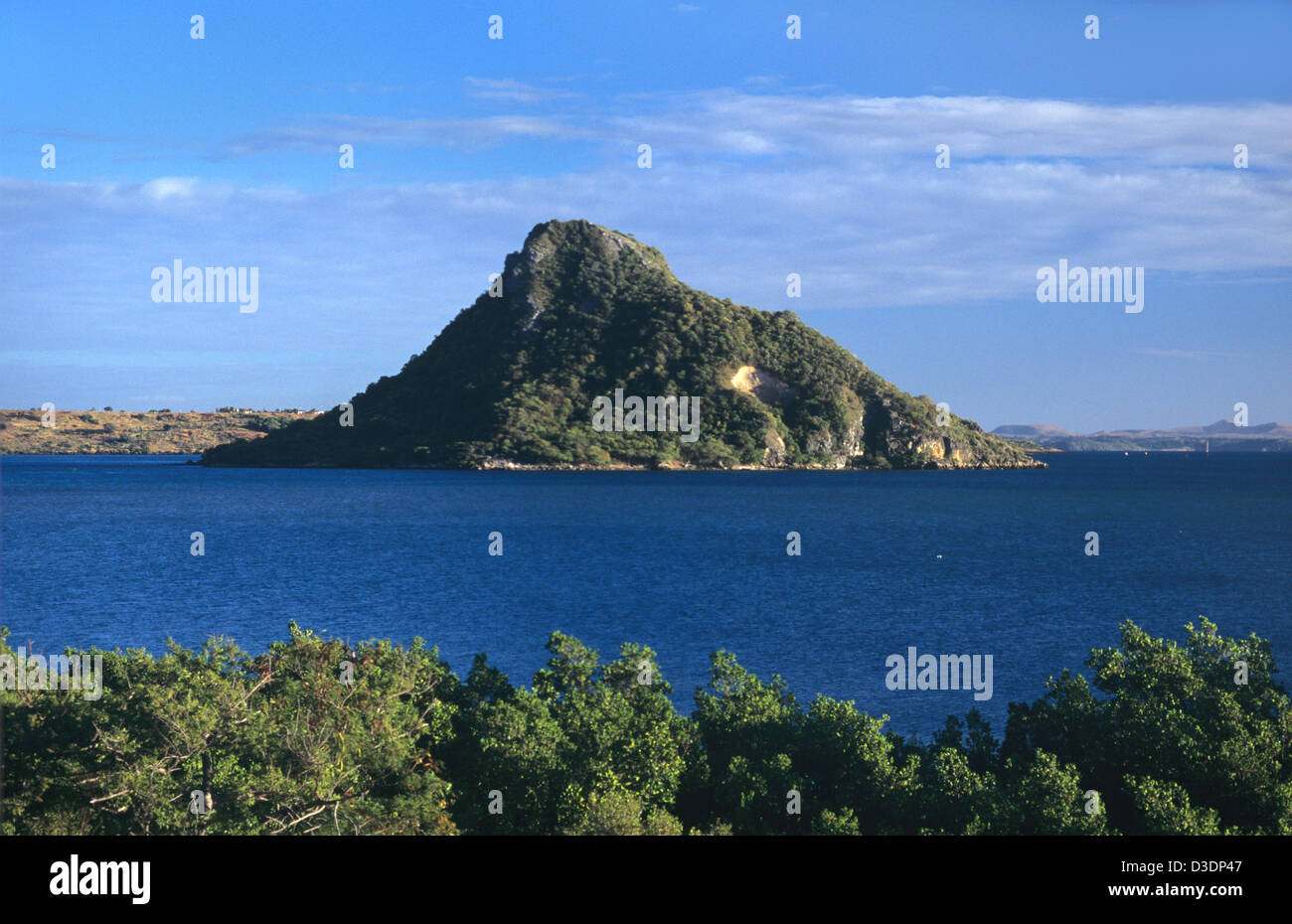 Volcanic Cone of Sugar Loaf Mountain Bay of Diego Suarez or Antsiranana Madagascar Stock Photo