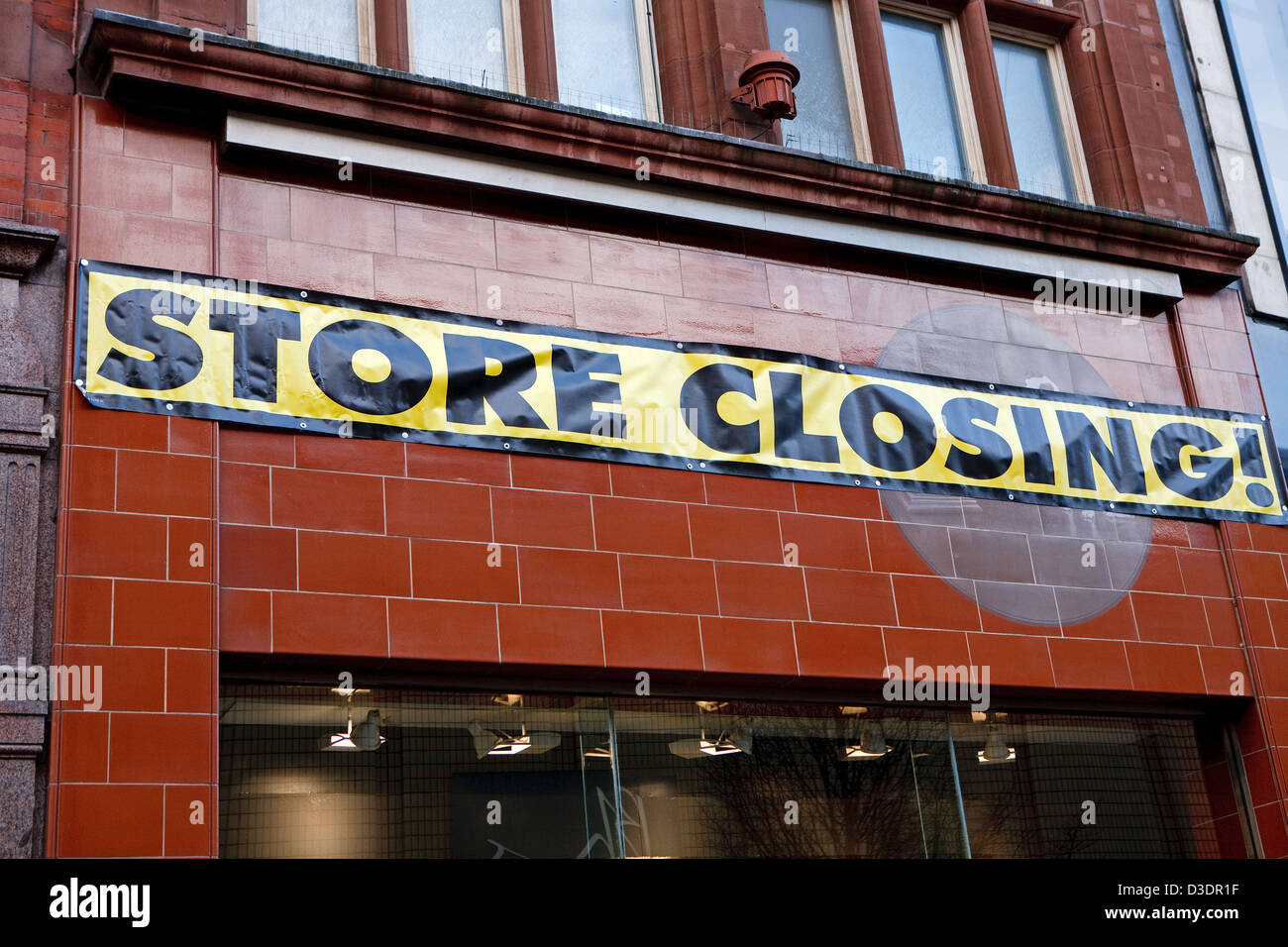 HMV store closing down in Glasgow Scotland Stock Photo Alamy