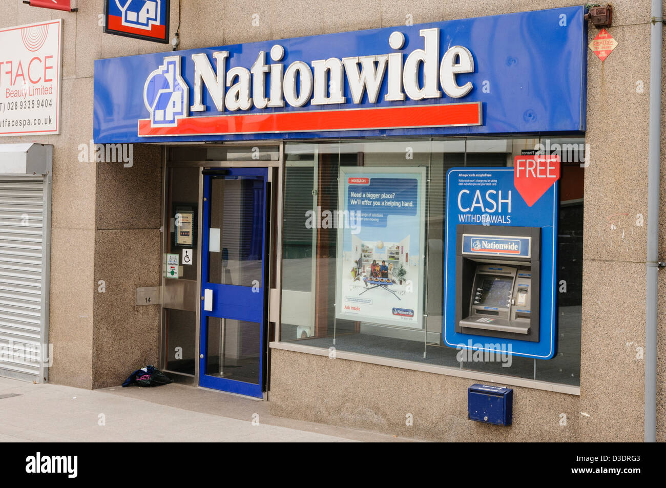 Outside of a Nationwide Building Society branch Stock Photo