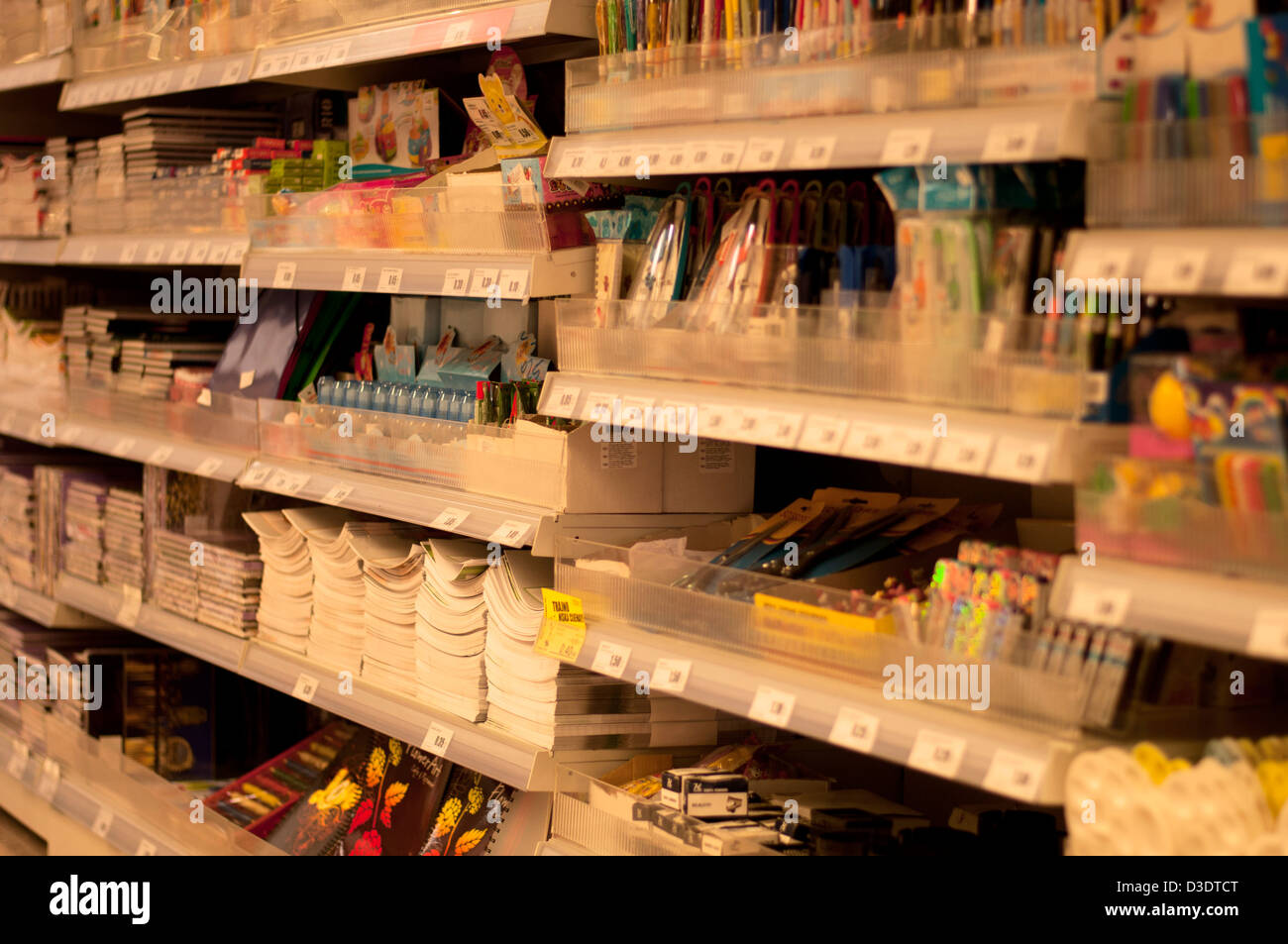 School supplies store hires stock photography and images Alamy