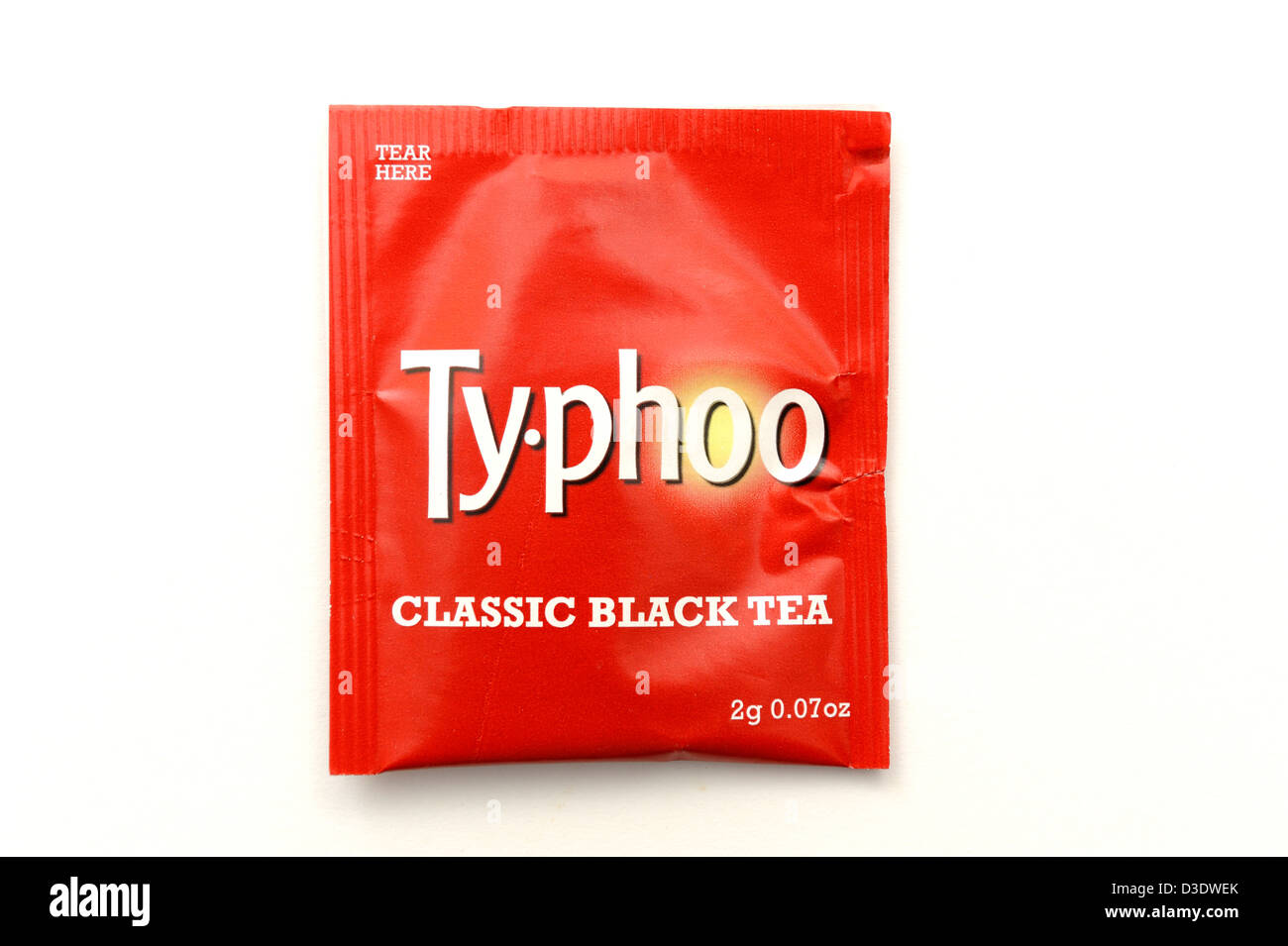 Typhoo classic black tea sachets Stock Photo Alamy