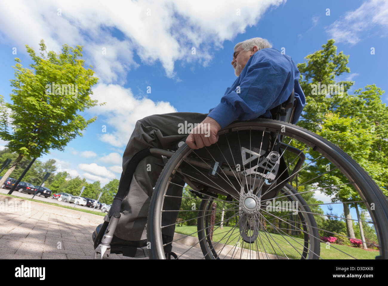 Muscular Dystrophy Wheelchair High Resolution Stock Photography and