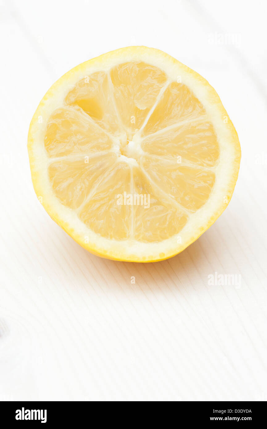 Half a lemon Stock Photo