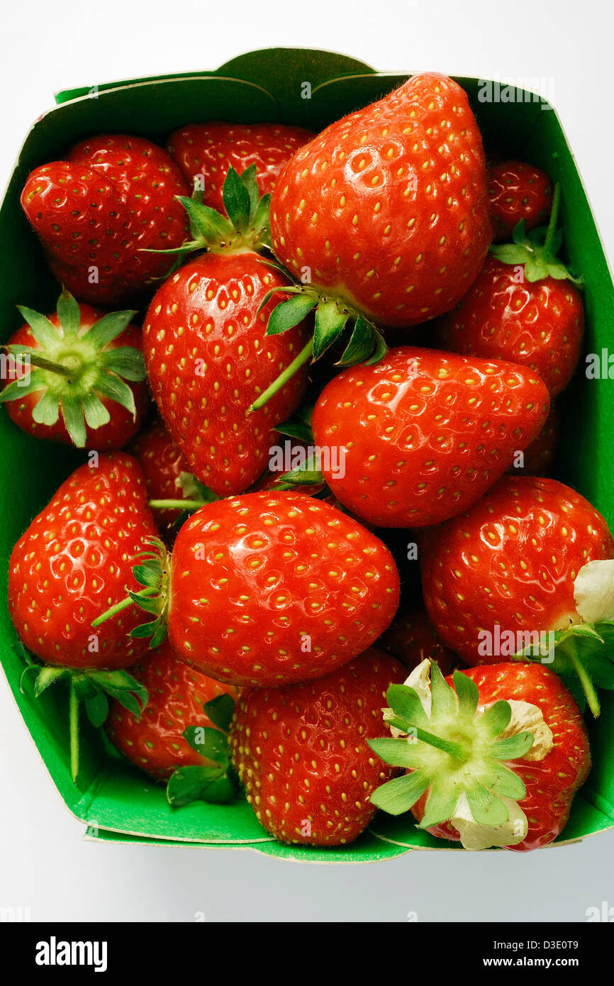 strawberry in during summer, France Stock Photo Alamy