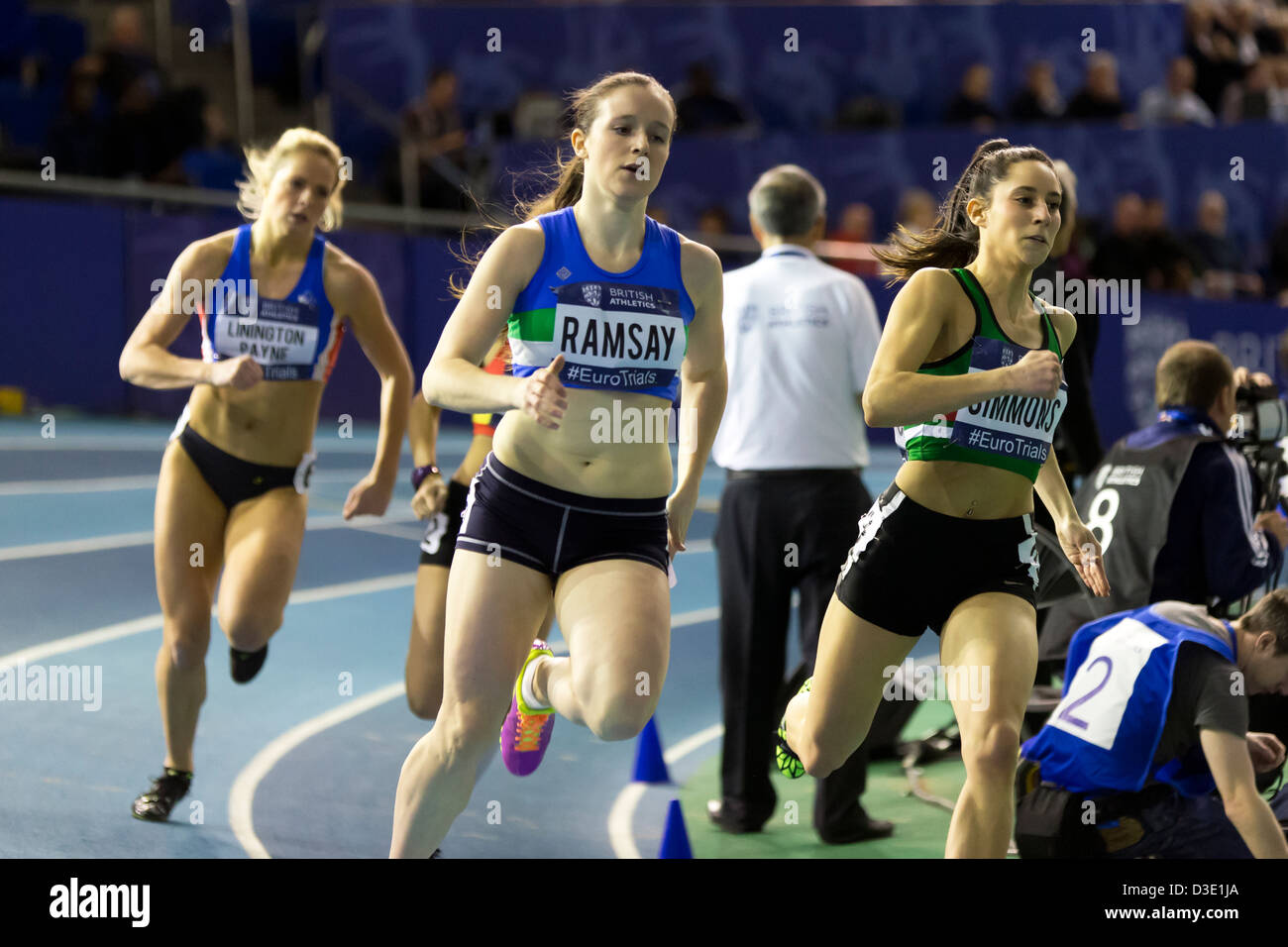 Diane RAMSAY, Jenny SIMMONS, Rhiannon LININGTON PAYNE, 400m Women's ...