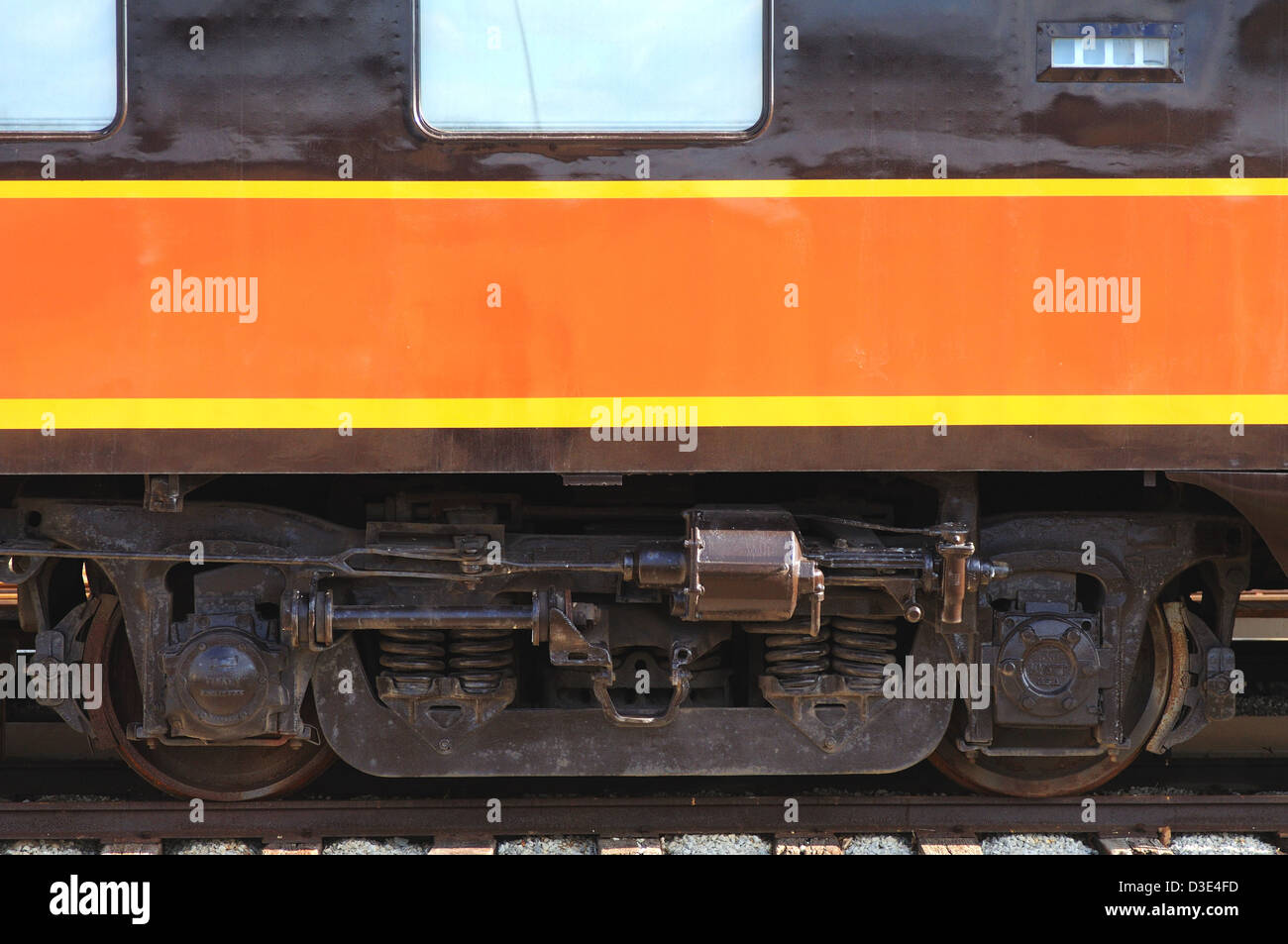 Antique rail car Stock Photo Alamy