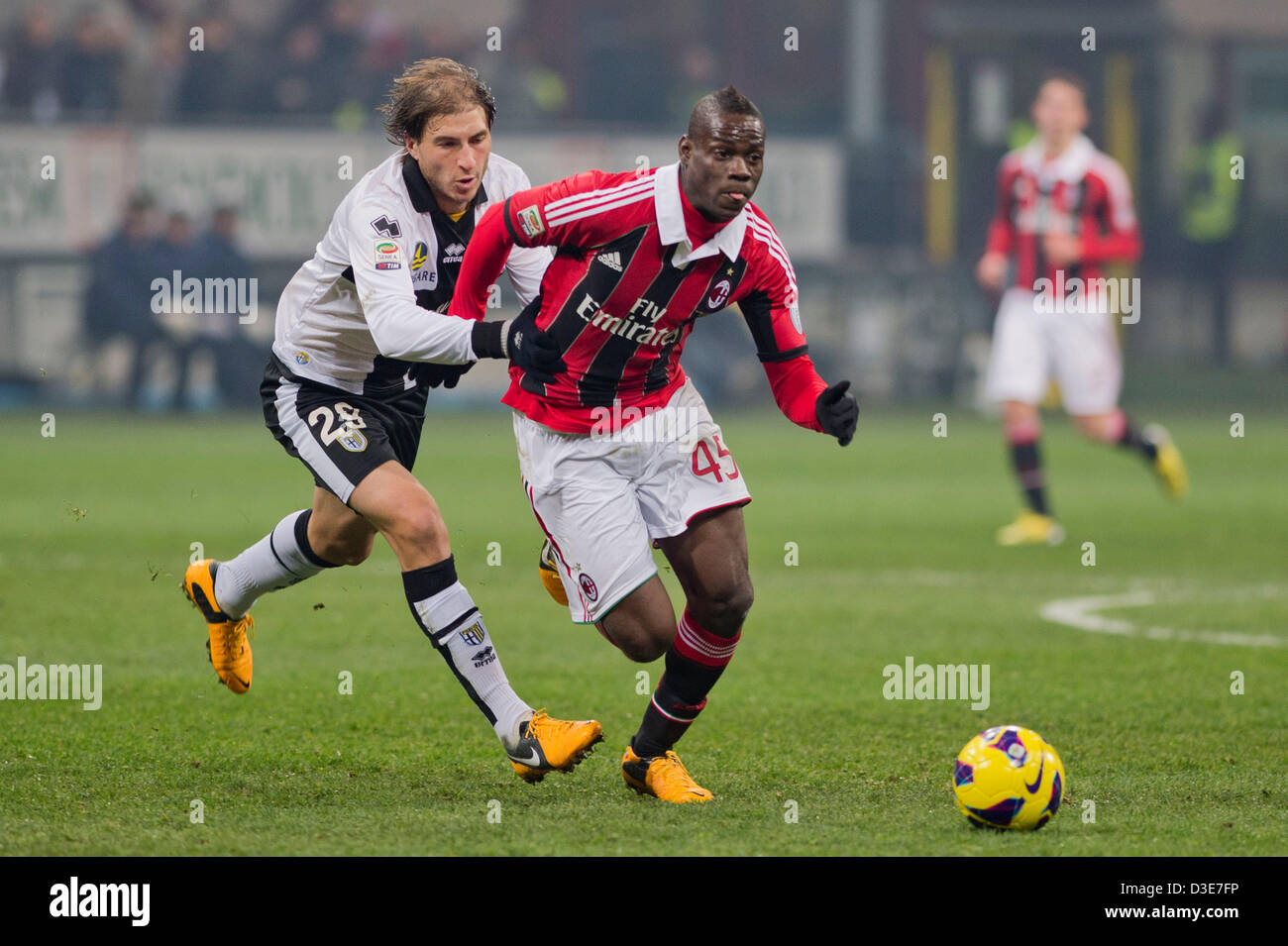 Gabriel paletta parma mario balotelli hi-res stock photography and images -  Alamy