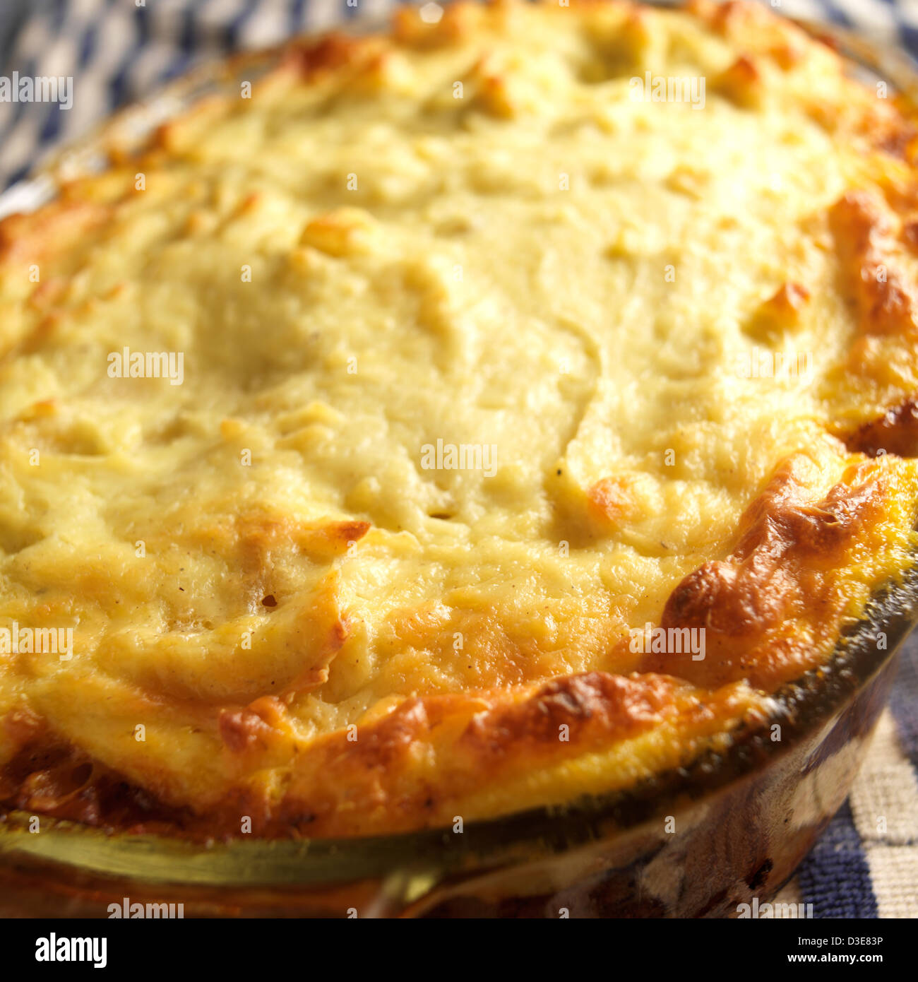 Pasta With Bechemel Sauce: Macarona bel Bechamel Stock Photo