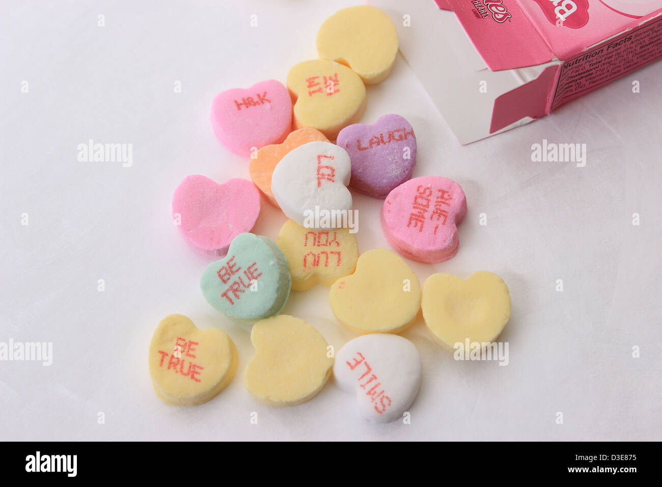 Conversation heart candy hi res stock photography and images Page 3 Alamy