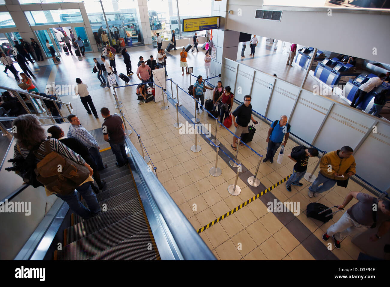 Terminal at Tocumen International Airport, Panama City, Panama Stock Photo