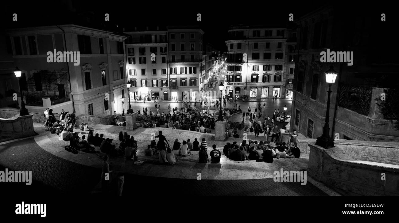 Spanish steps in Rome, Italy Stock Photo Alamy