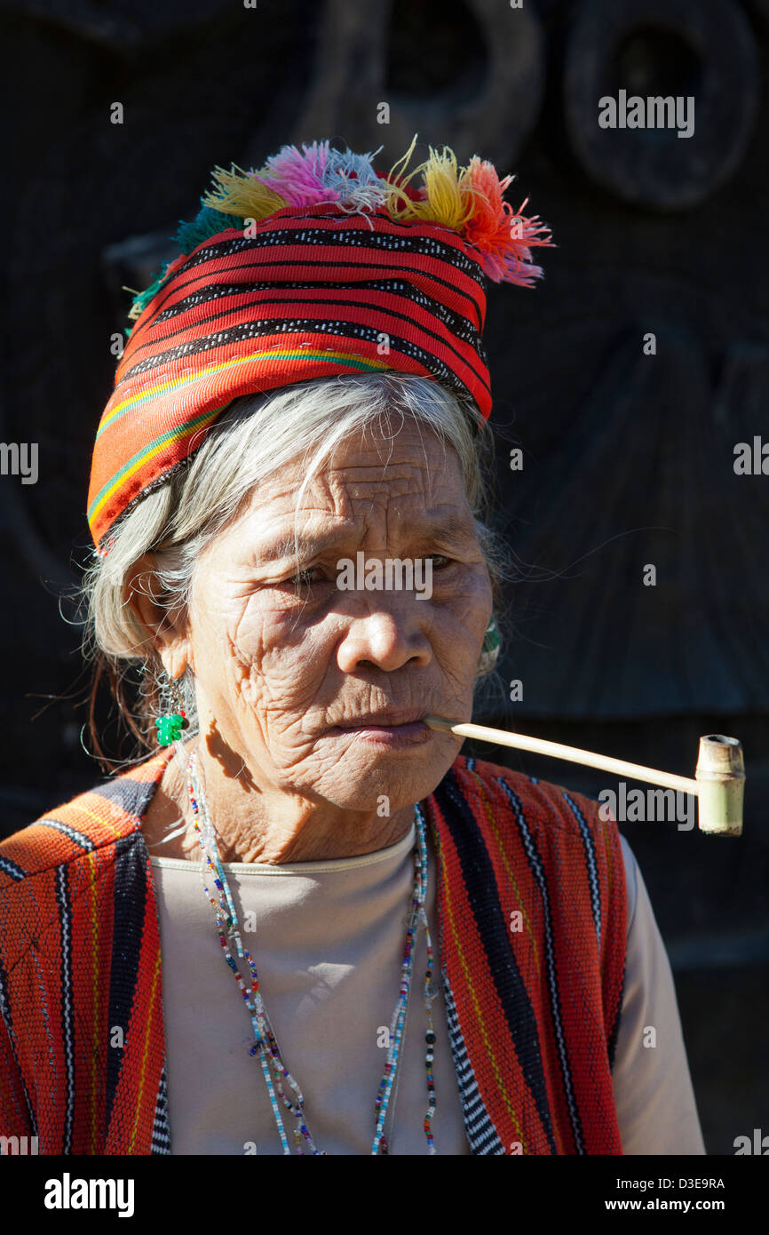 The Kalingas are the indigenous people of the Kalinga are of Cordilleras, Luzon, Philippines. Stock Photo