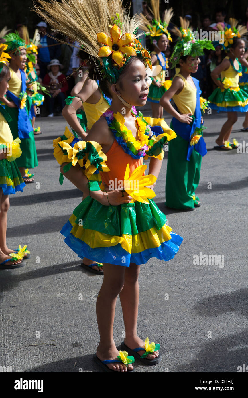 Panagbenga Festival is a month long annual flower festival occurring Stock Photo: 53790342 - Alamy