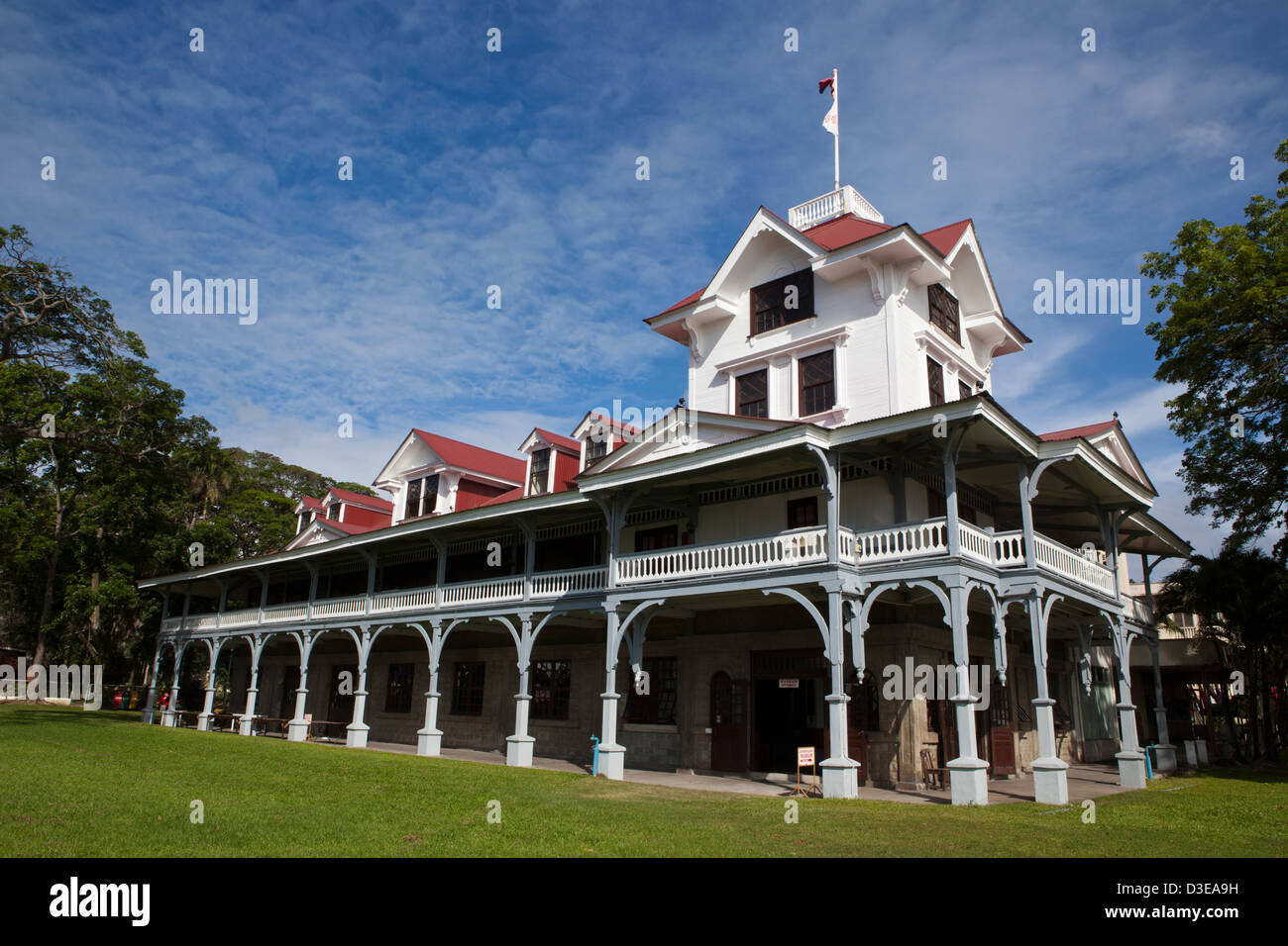 Silliman University is a private research university in Dumaguete, Philippines. Established in 1901 as Silliman Institute by the Stock Photo