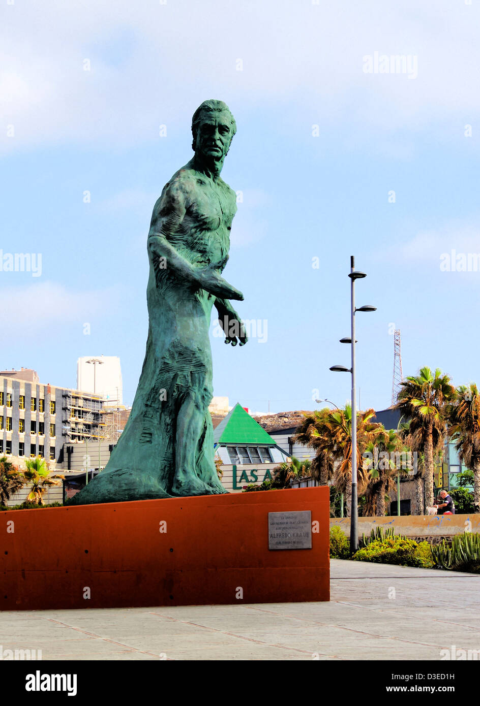 Alfredo Kraus Monument in Las Palmas, Gran Canaria, Canary Islands
