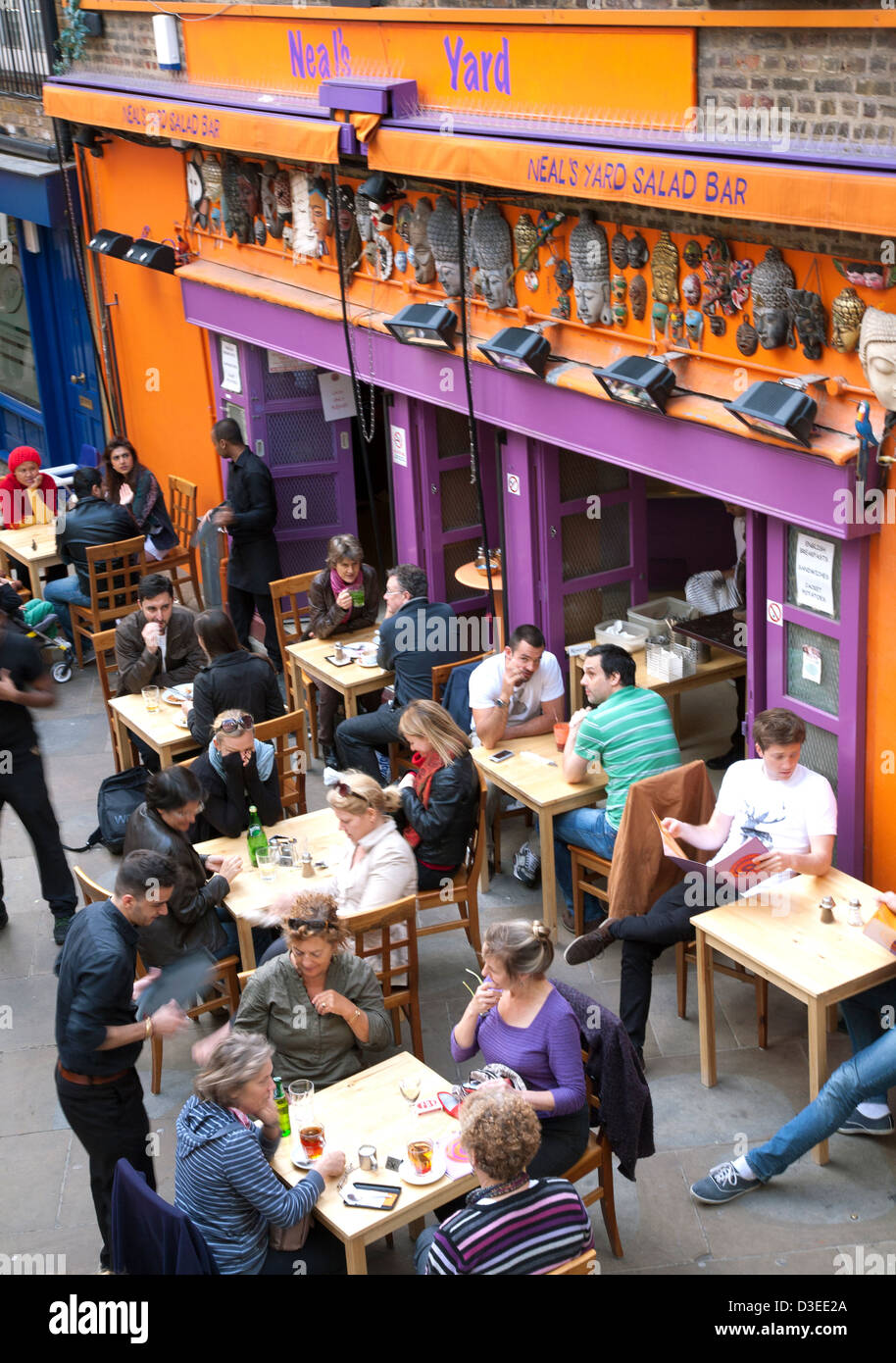 Neals yard salad bar neals hires stock photography and images Alamy